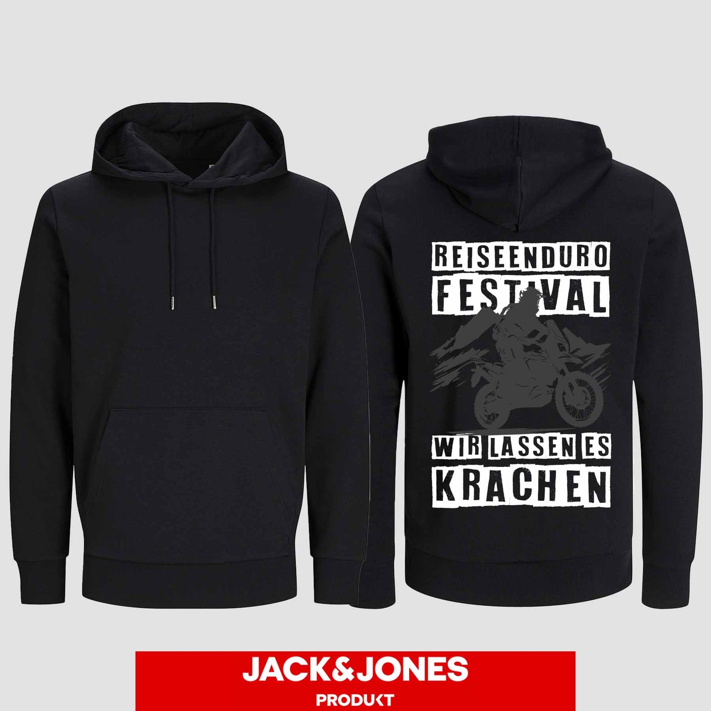 Hoodie by Jack&Jones Wir lassen es krachen