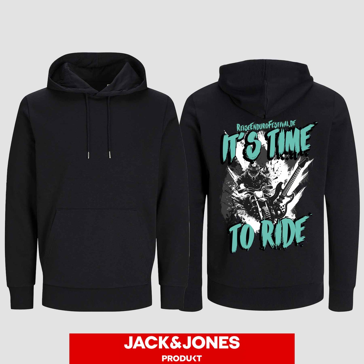 Hoodie by Jack&Jones Time to Ride