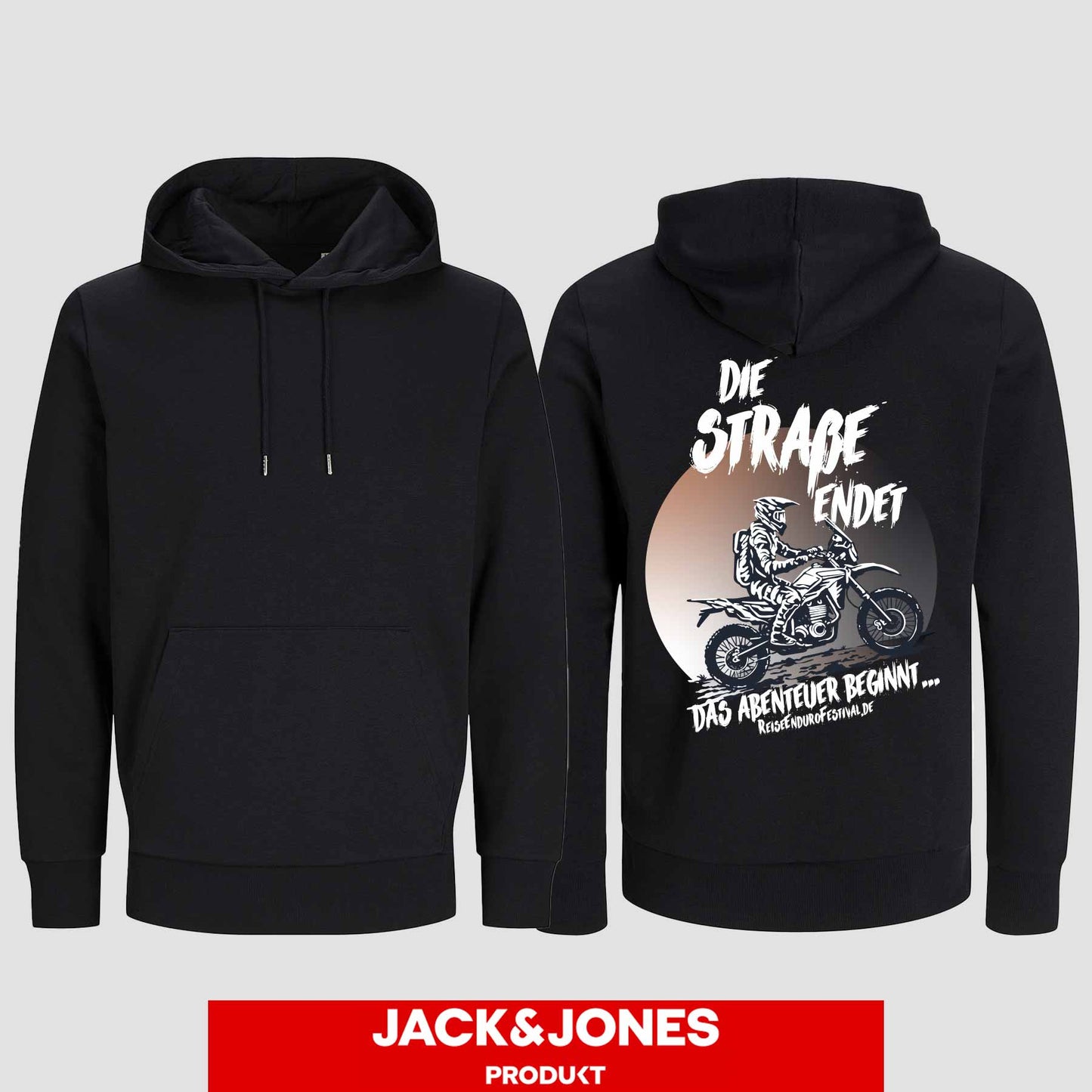 Hoodie by Jack&Jones Die Straße endet