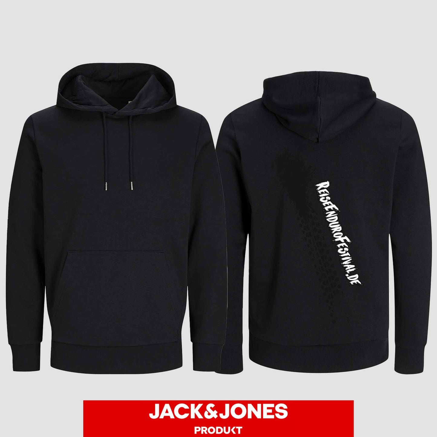 Hoodie by Jack&Jones Reiseendurofestival