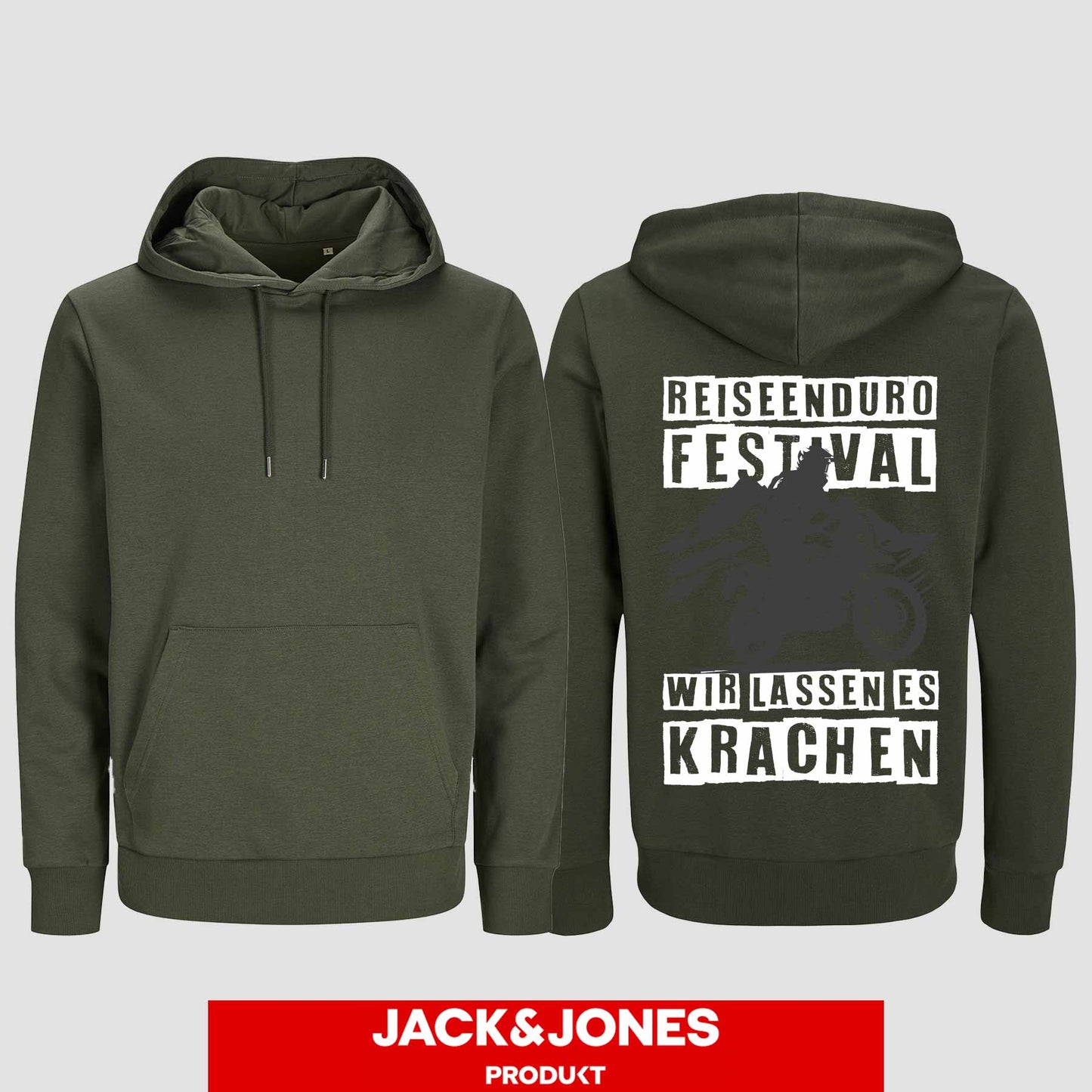 Hoodie by Jack&Jones Wir lassen es krachen