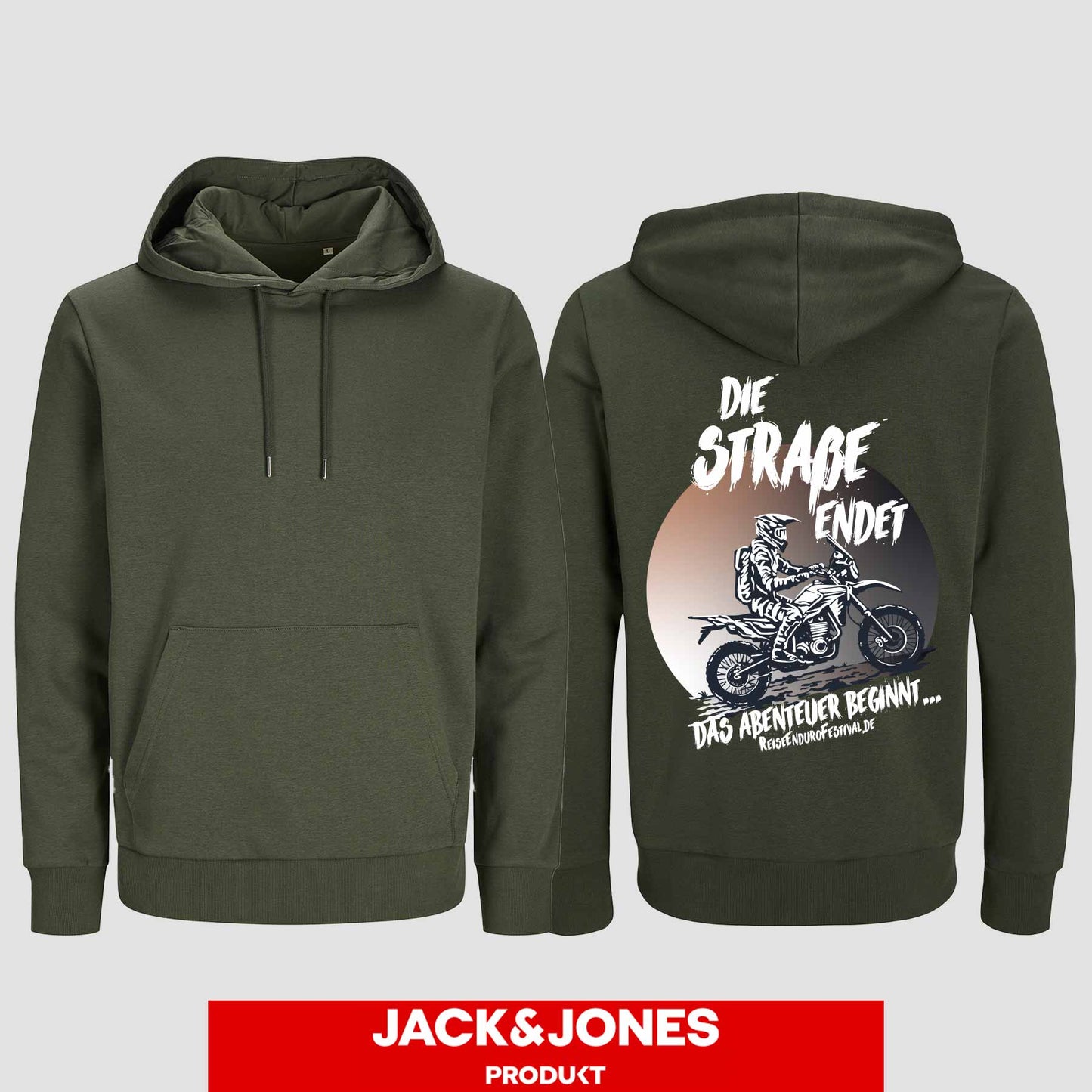 Hoodie by Jack&Jones Die Straße endet