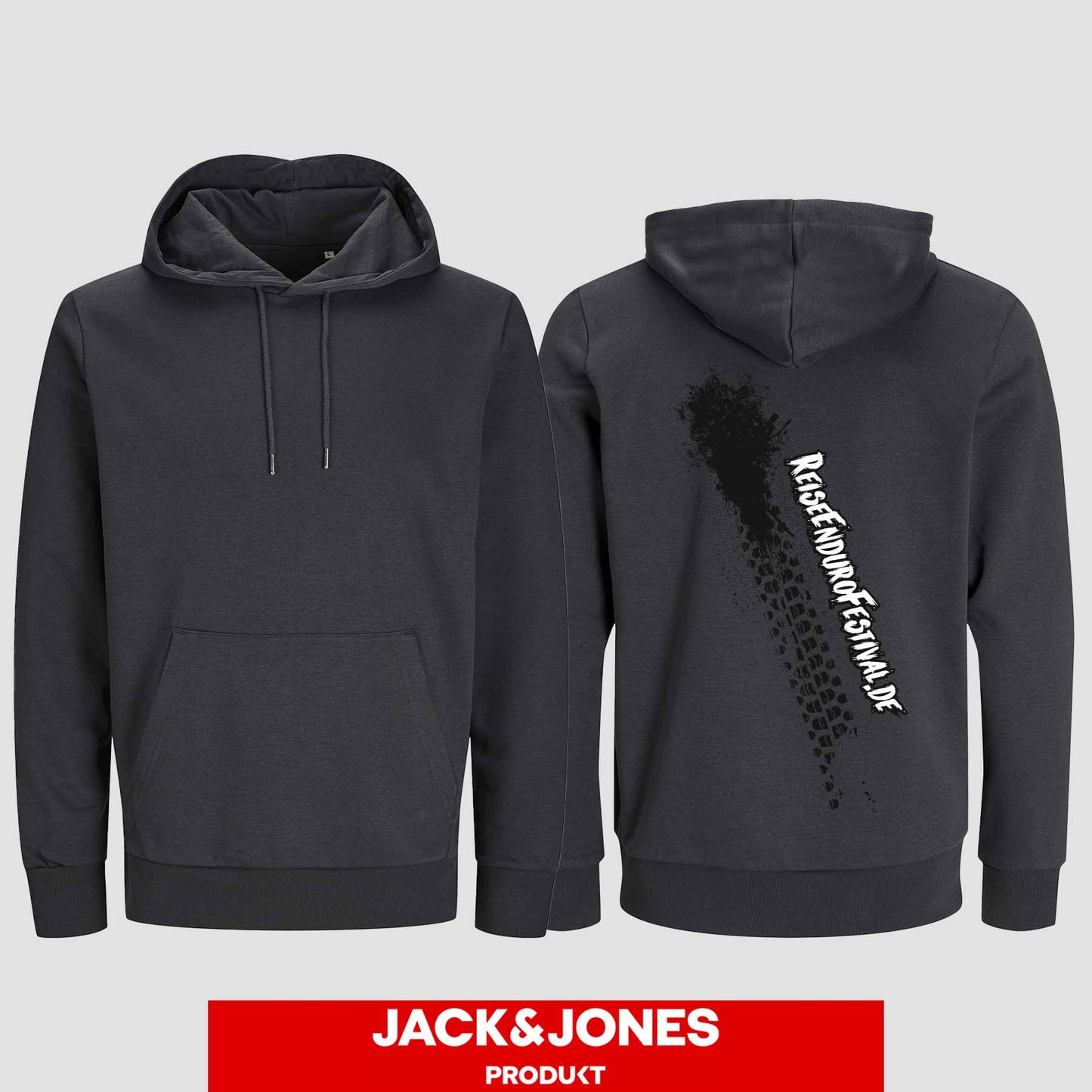 Hoodie by Jack&Jones Reiseendurofestival