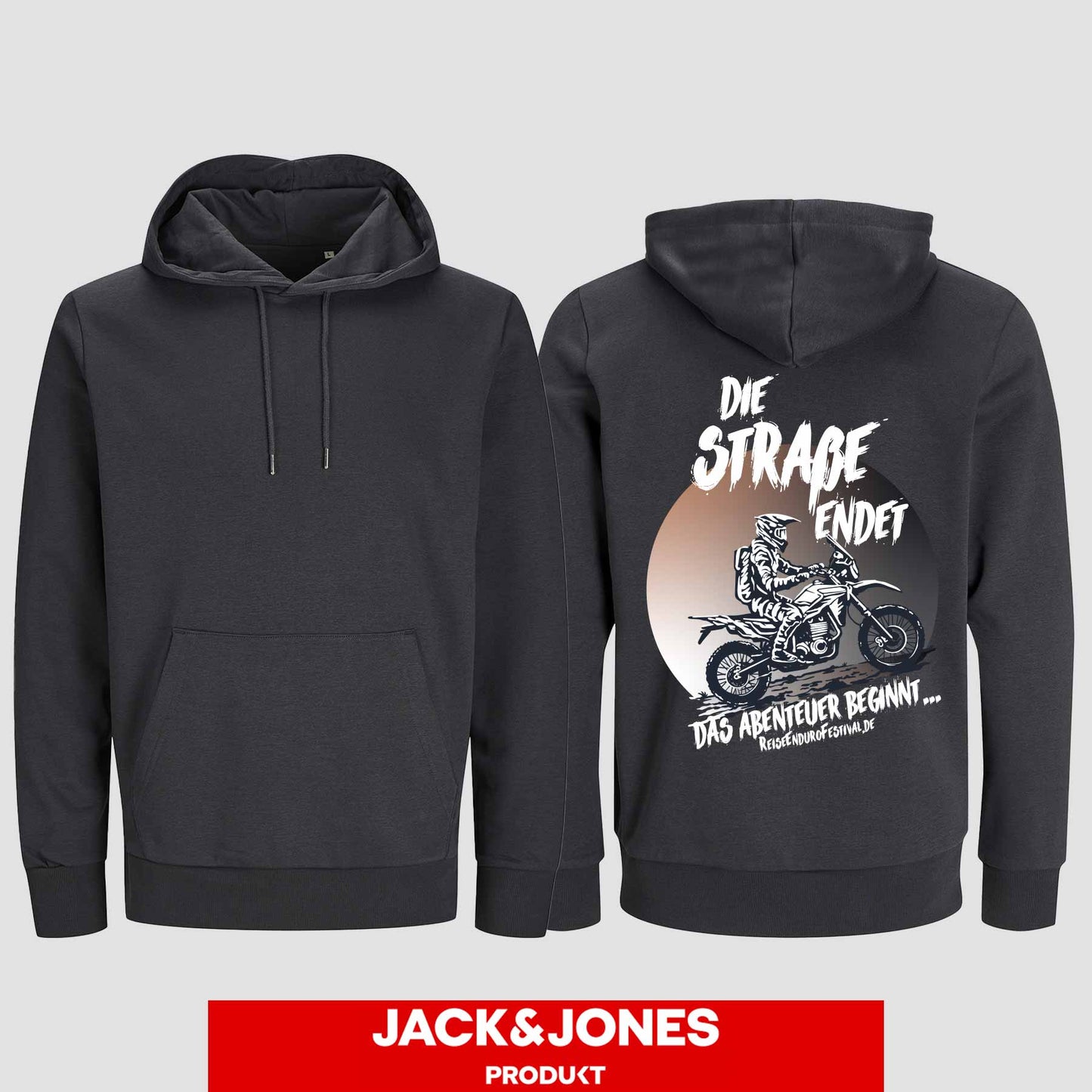 Hoodie by Jack&Jones Die Straße endet
