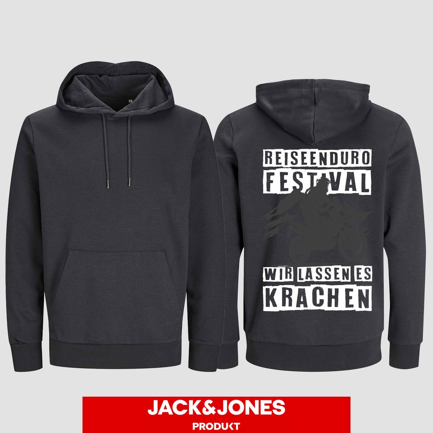 Hoodie by Jack&Jones Wir lassen es krachen
