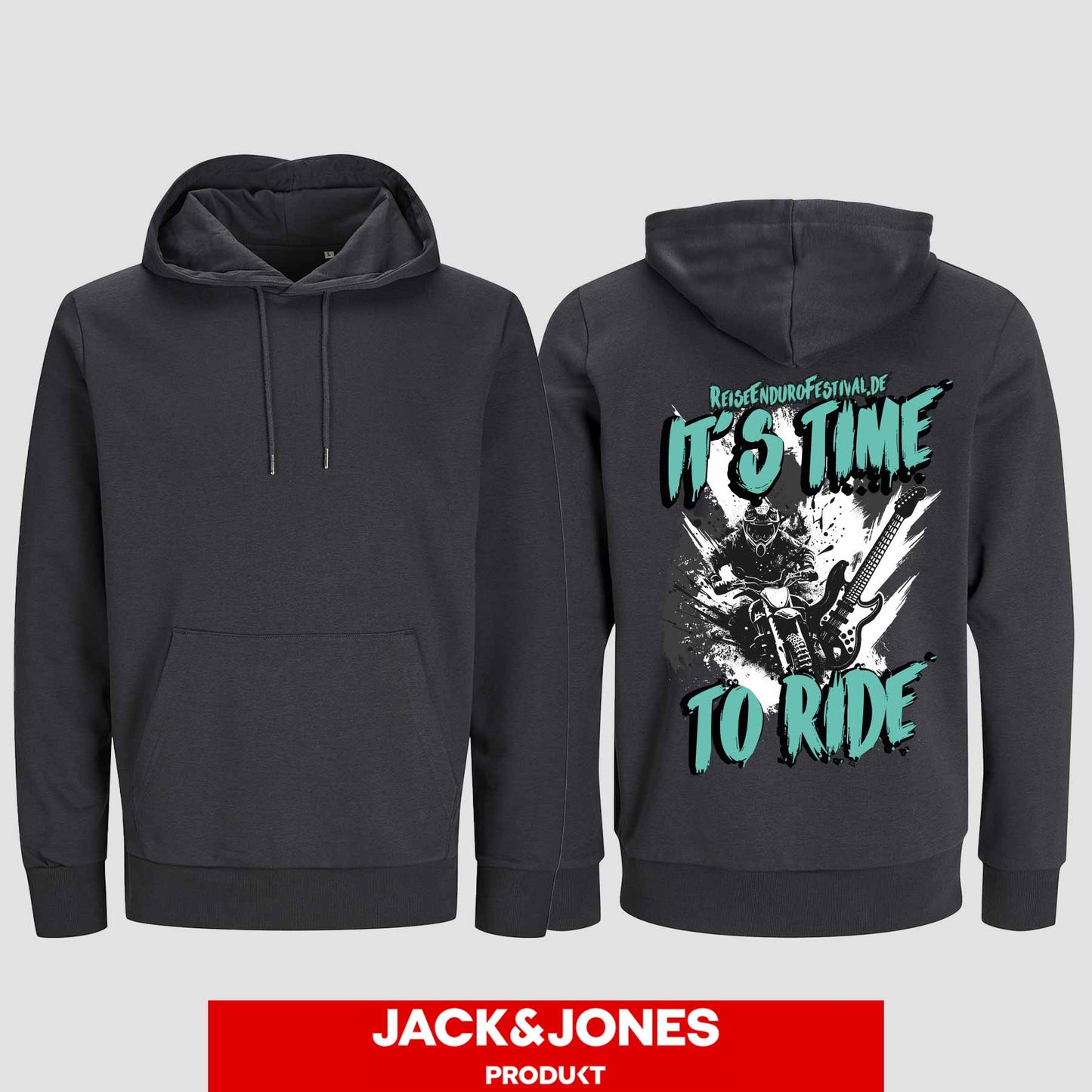 Hoodie by Jack&Jones Time to Ride