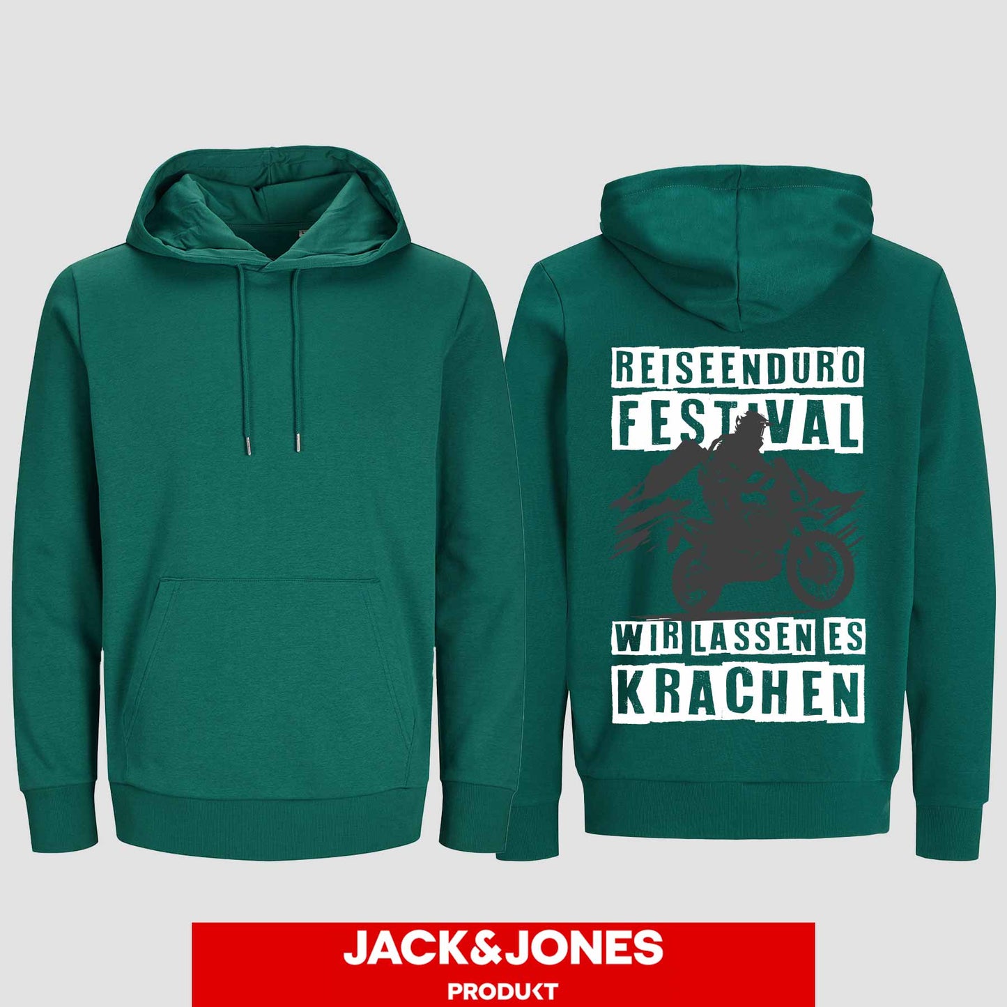 Hoodie by Jack&Jones Wir lassen es krachen