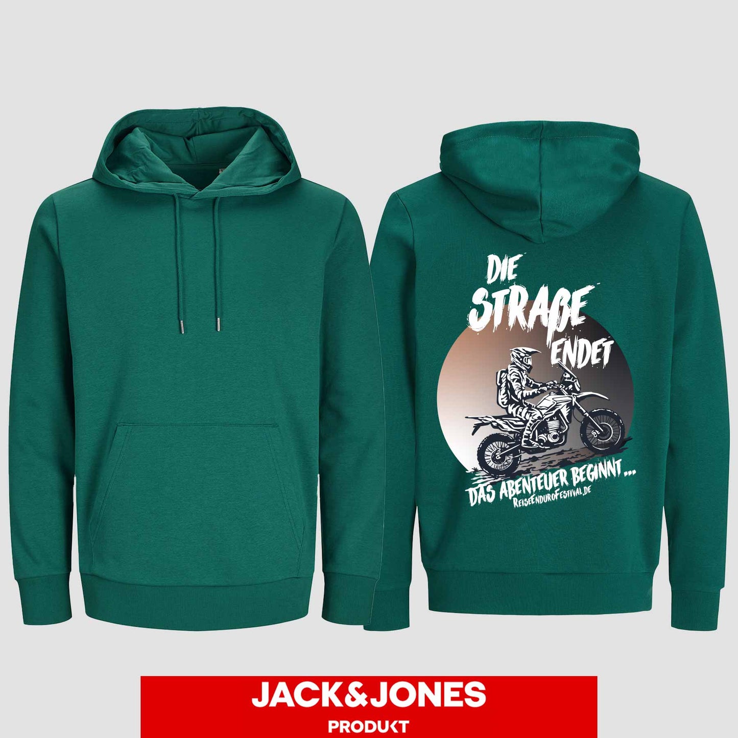 Hoodie by Jack&Jones Die Straße endet