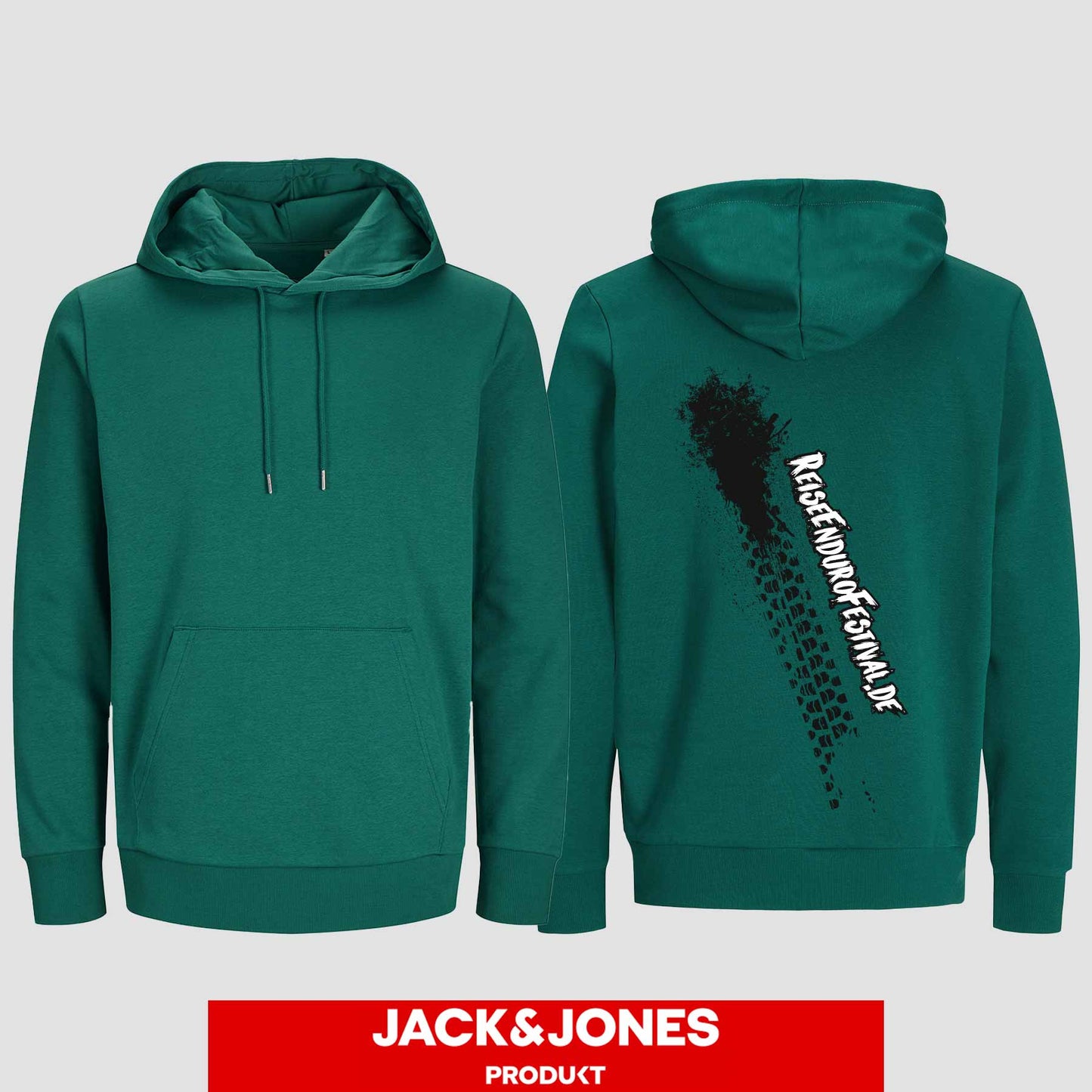Hoodie by Jack&Jones Reiseendurofestival