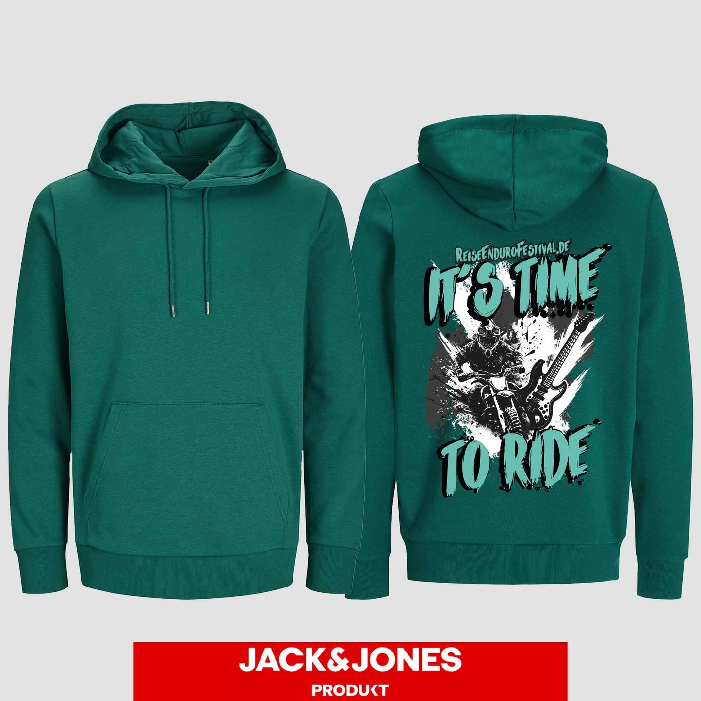 Hoodie by Jack&Jones Time to Ride
