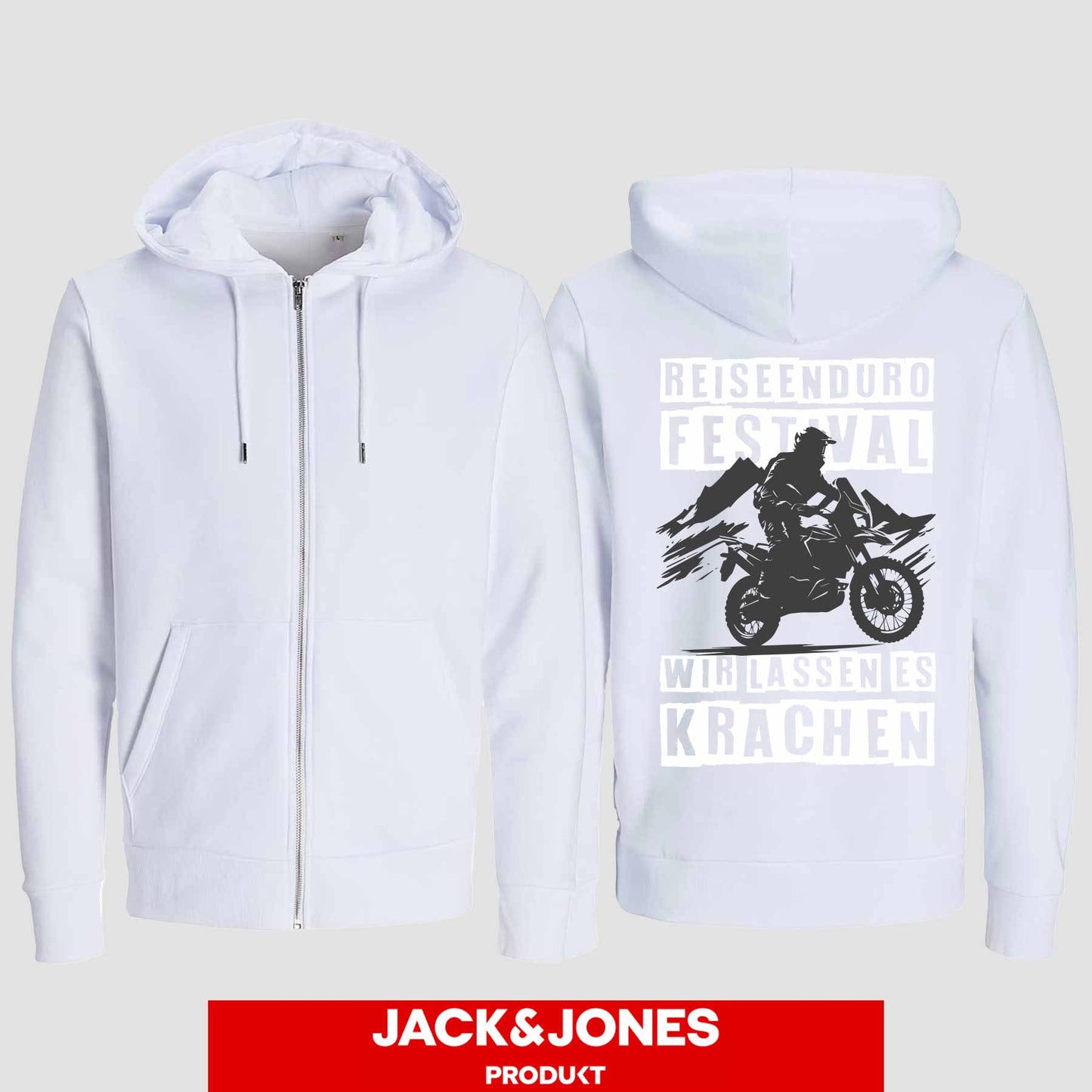 Sweatshirt Jacke by Jack&Jones Wir lassen es krachen