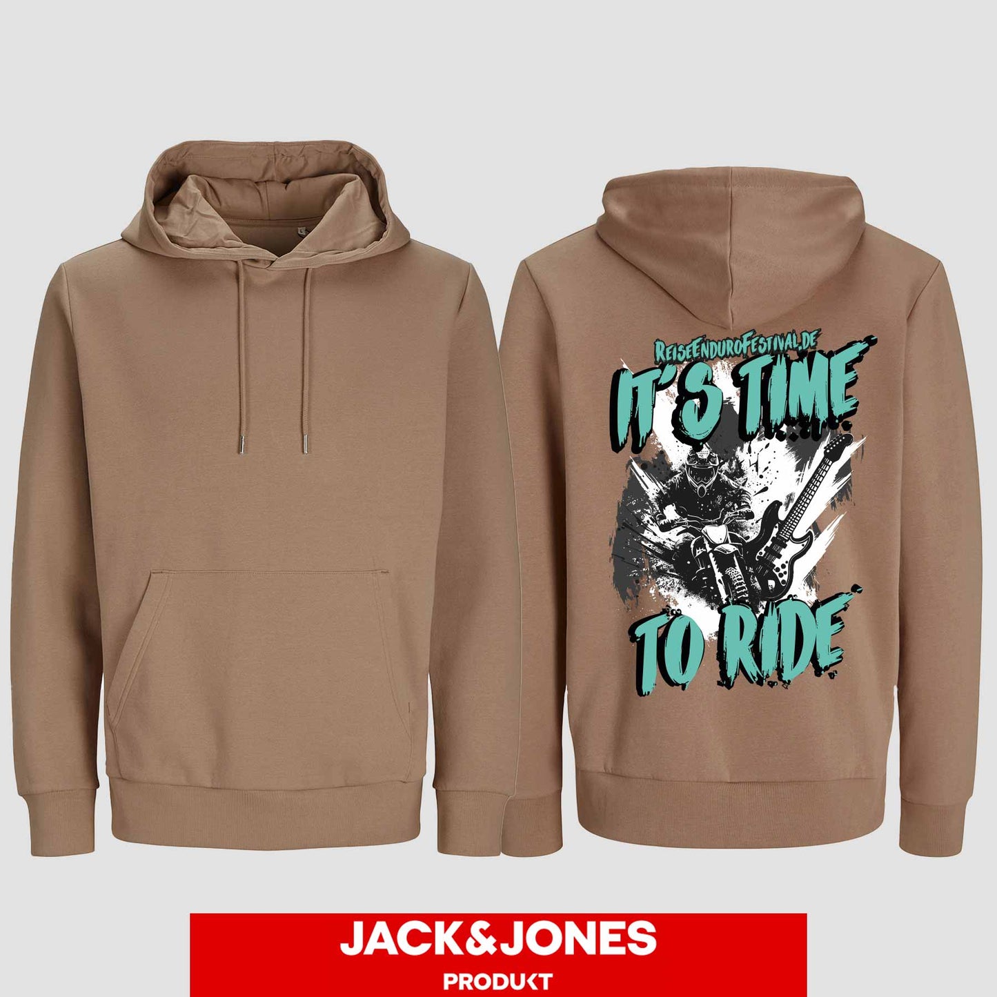 Hoodie by Jack&Jones Time to Ride