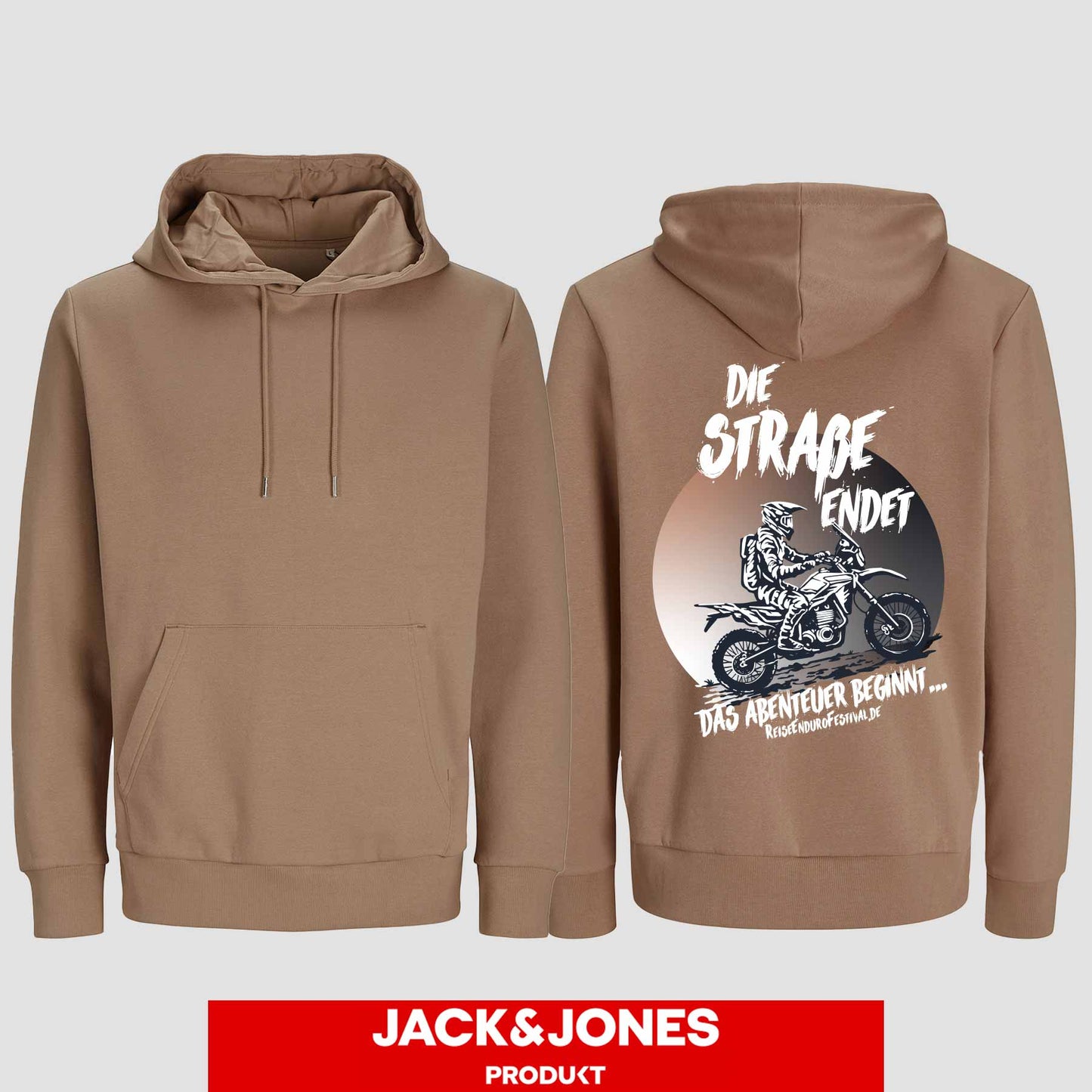 Hoodie by Jack&Jones Die Straße endet