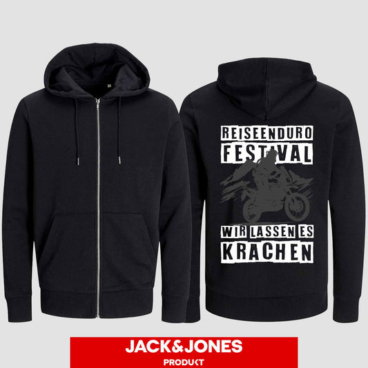Sweatshirt Jacke by Jack&Jones Wir lassen es krachen