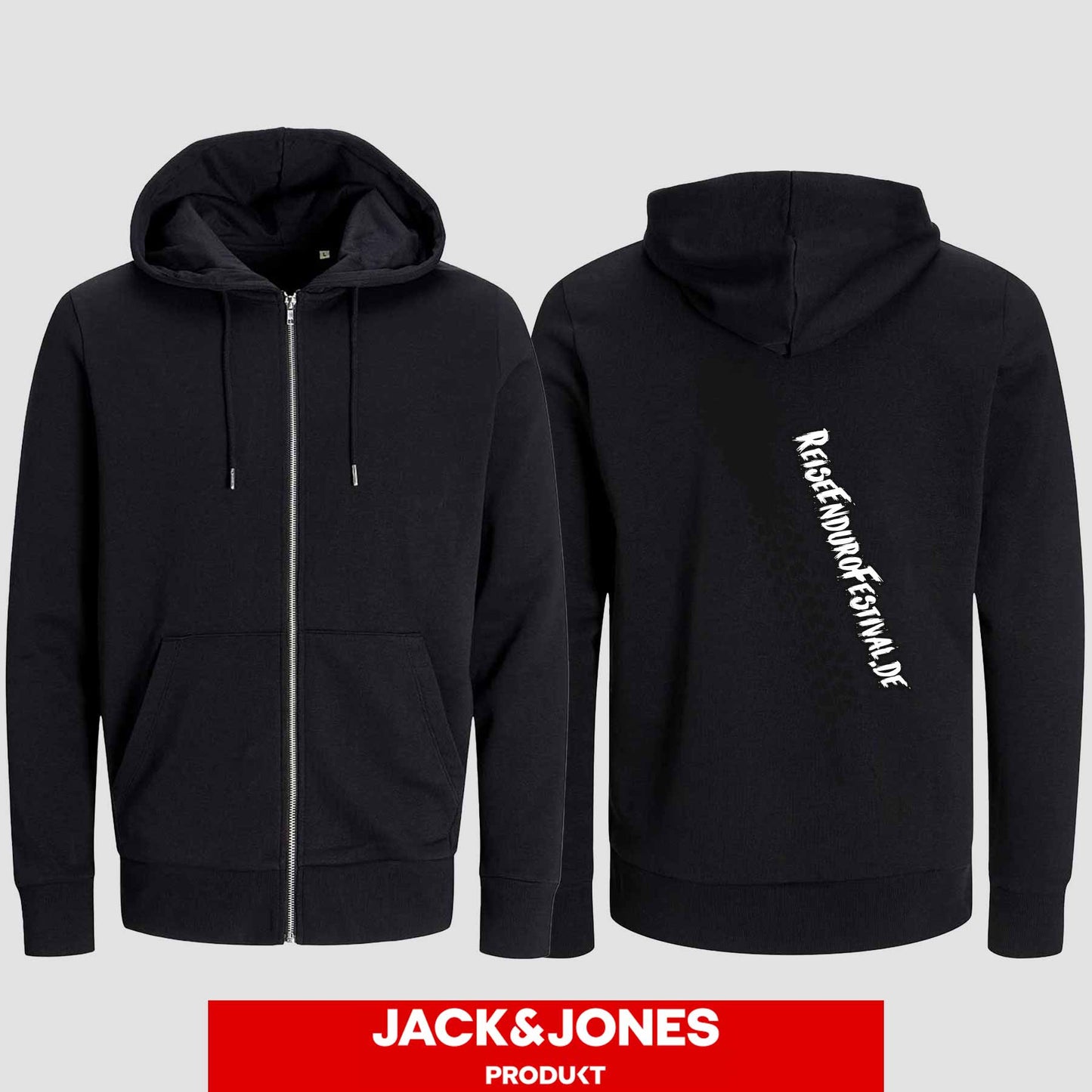 Sweatshirt Jacke by Jack&Jones Reiseendurofestival