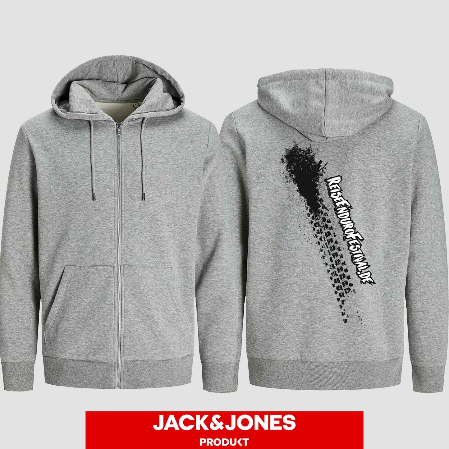 Sweatshirt Jacke by Jack&Jones Reiseendurofestival