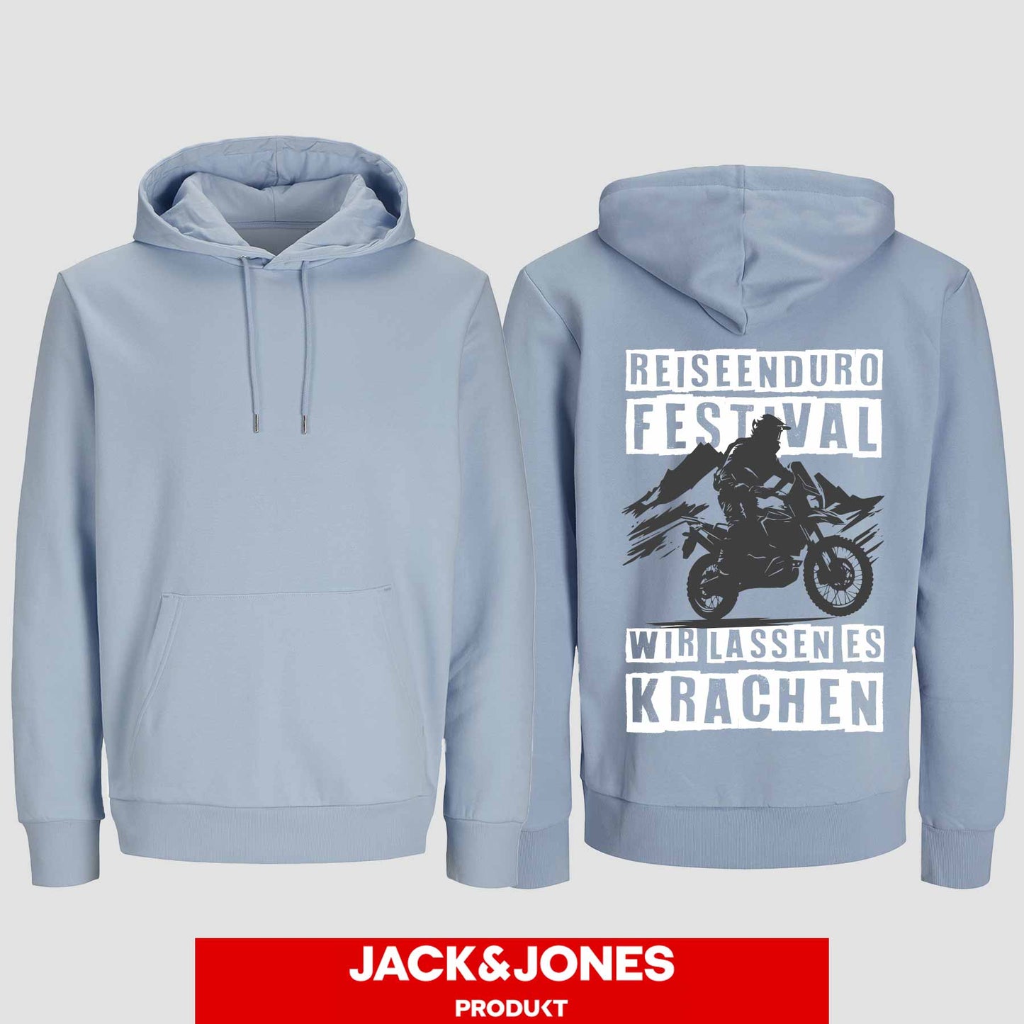 Hoodie by Jack&Jones Wir lassen es krachen