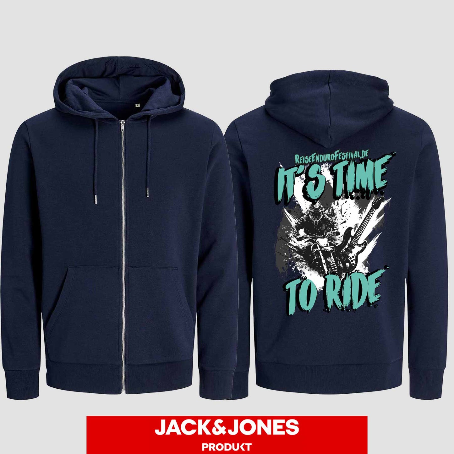 Sweatshirt Jacke by Jack&Jones Time to Ride