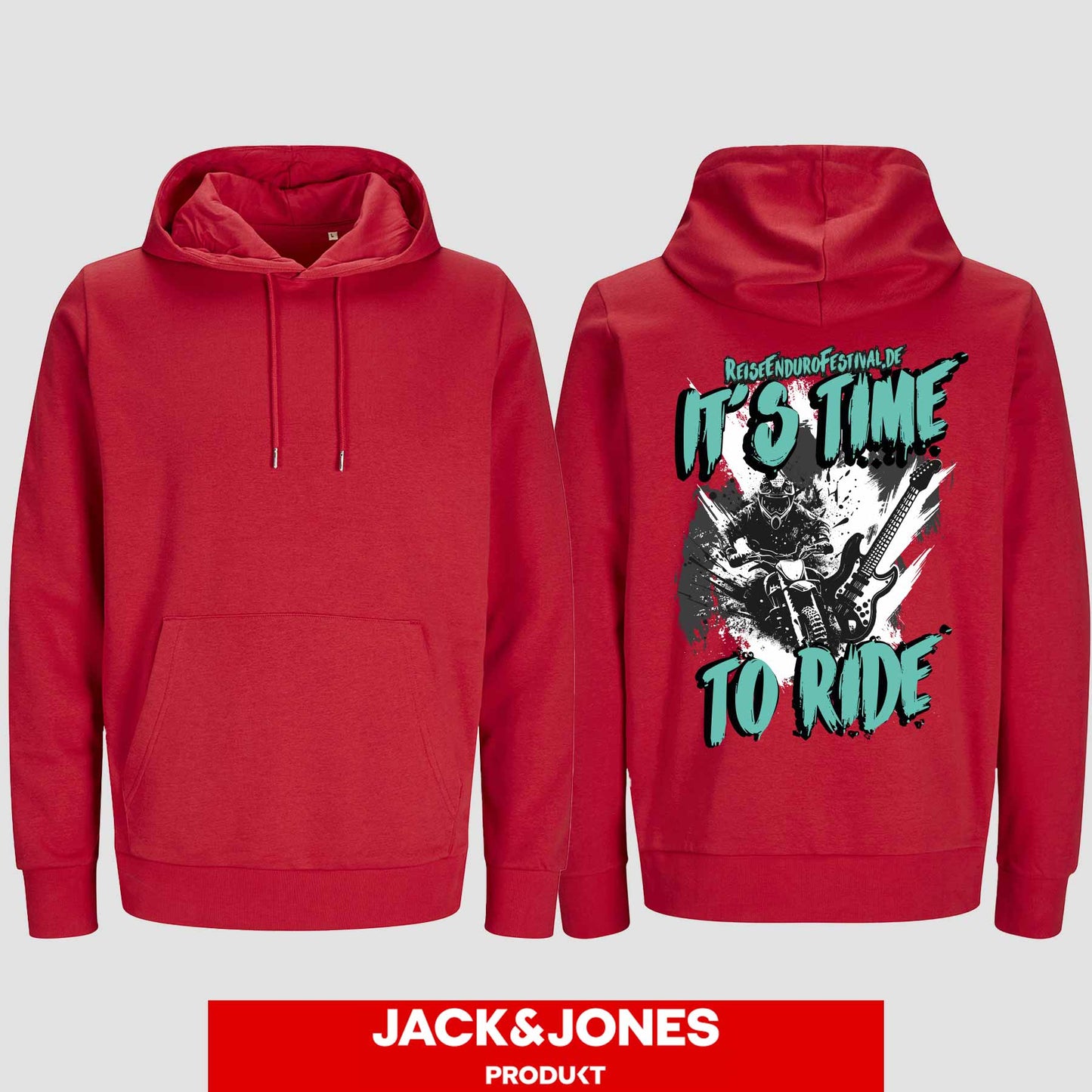Hoodie by Jack&Jones Time to Ride