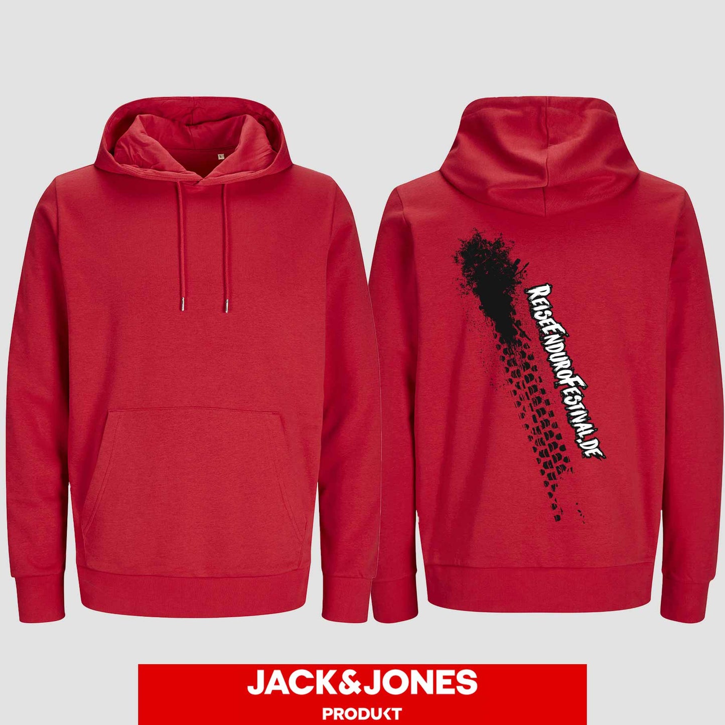Hoodie by Jack&Jones Reiseendurofestival