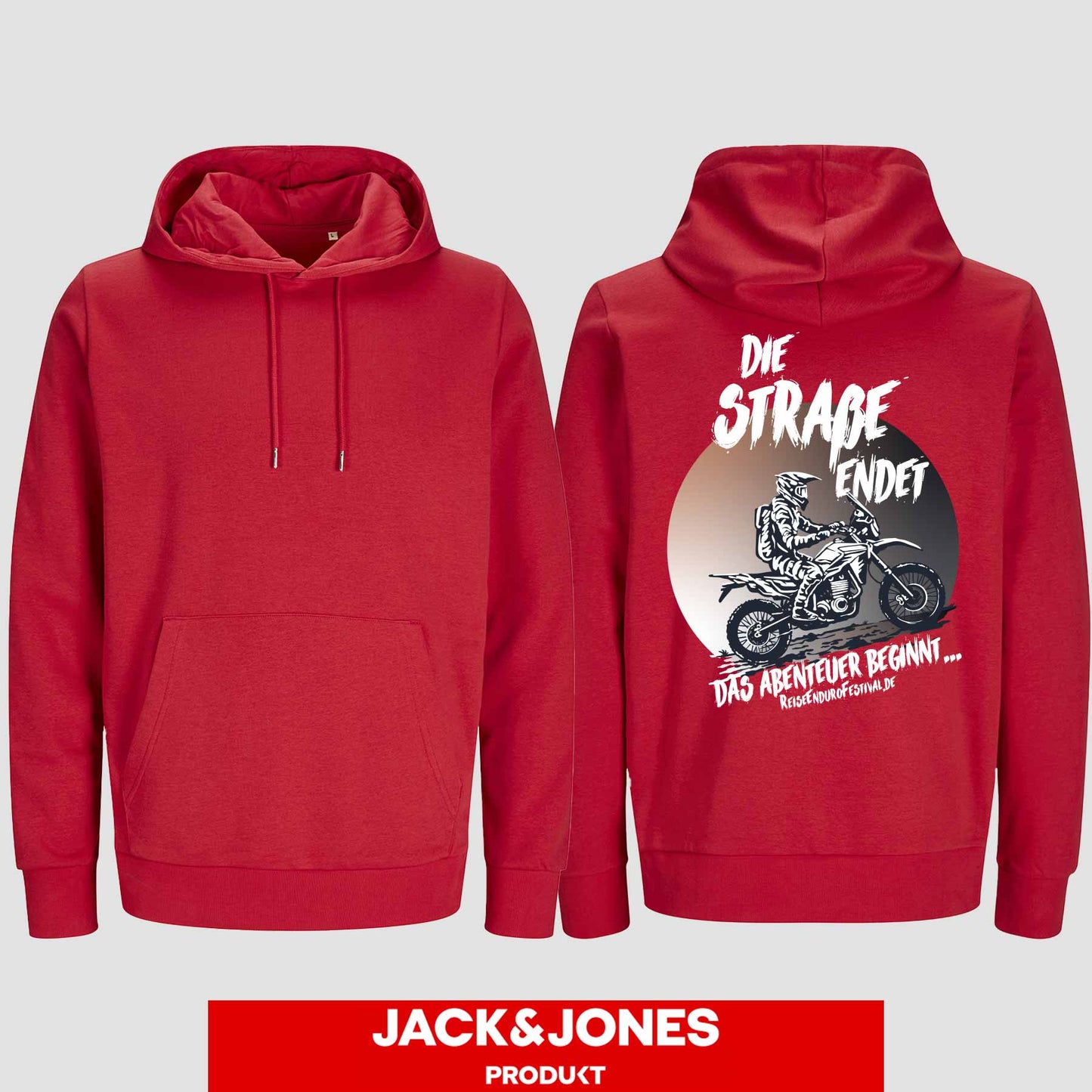 Hoodie by Jack&Jones Die Straße endet
