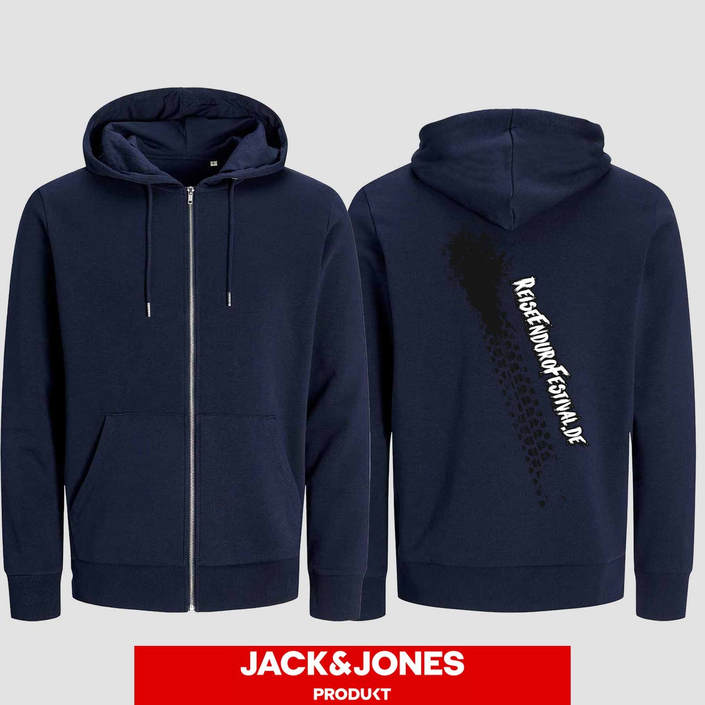 Sweatshirt Jacke by Jack&Jones Reiseendurofestival