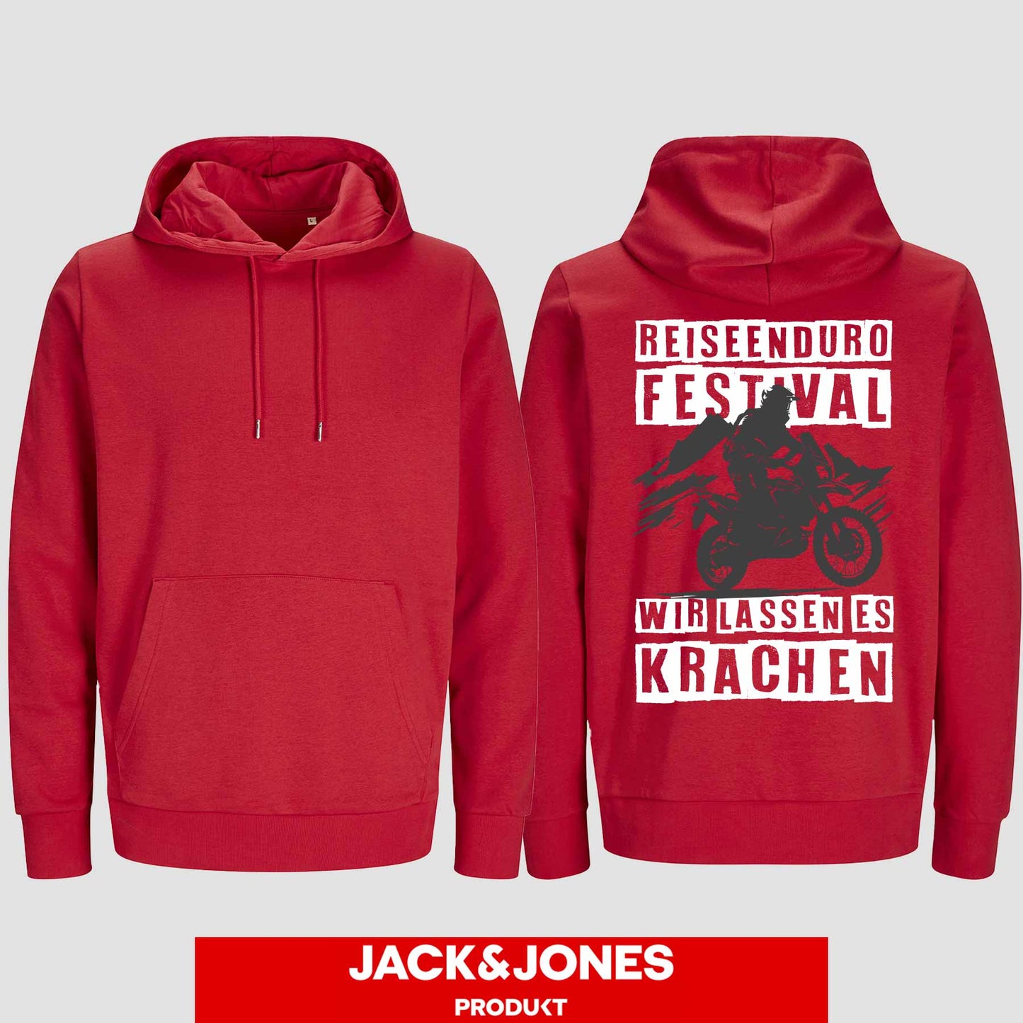 Hoodie by Jack&Jones Wir lassen es krachen