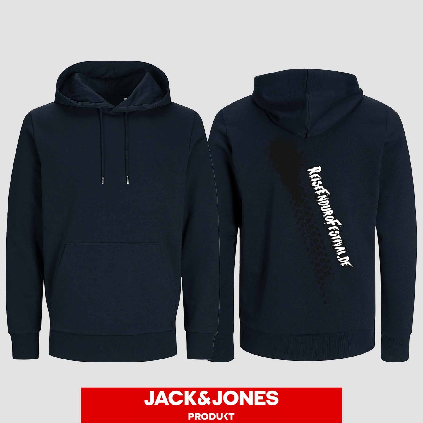 Hoodie by Jack&Jones Reiseendurofestival