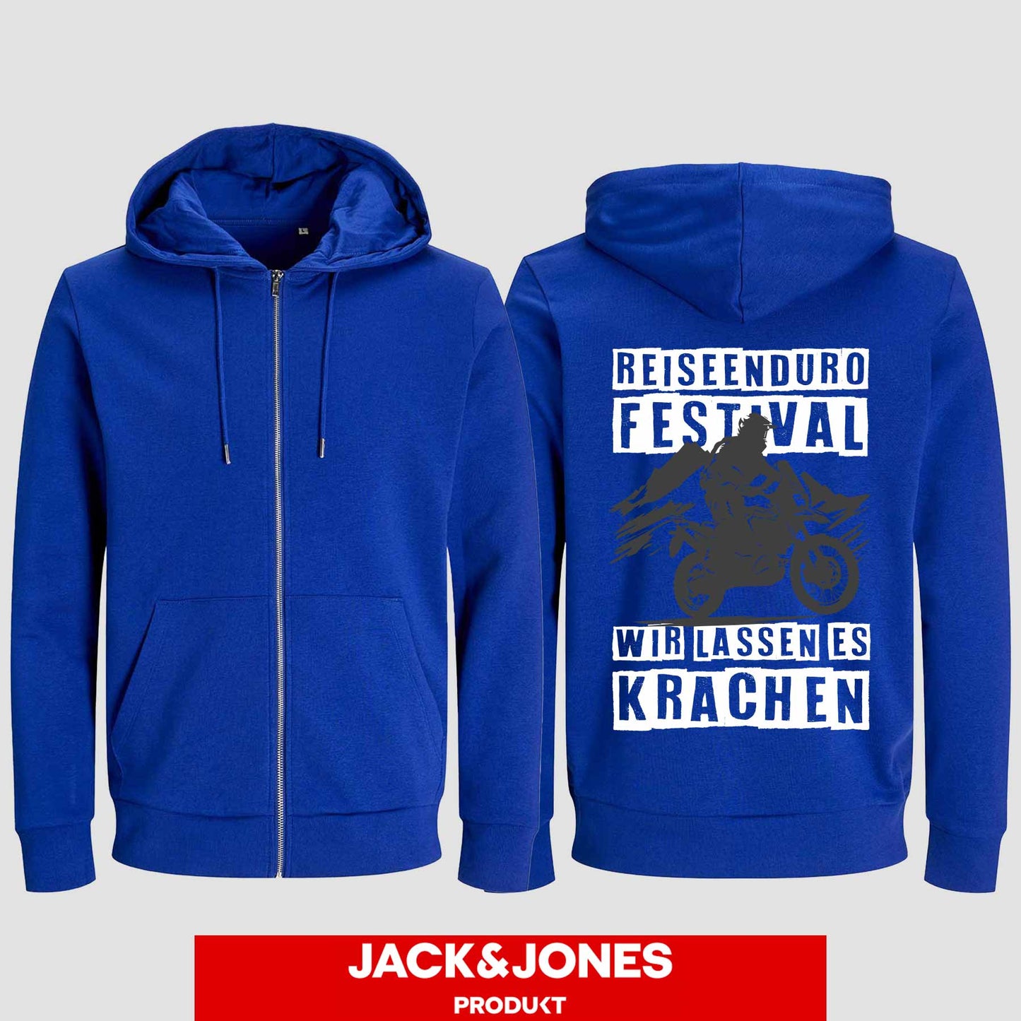 Sweatshirt Jacke by Jack&Jones Wir lassen es krachen