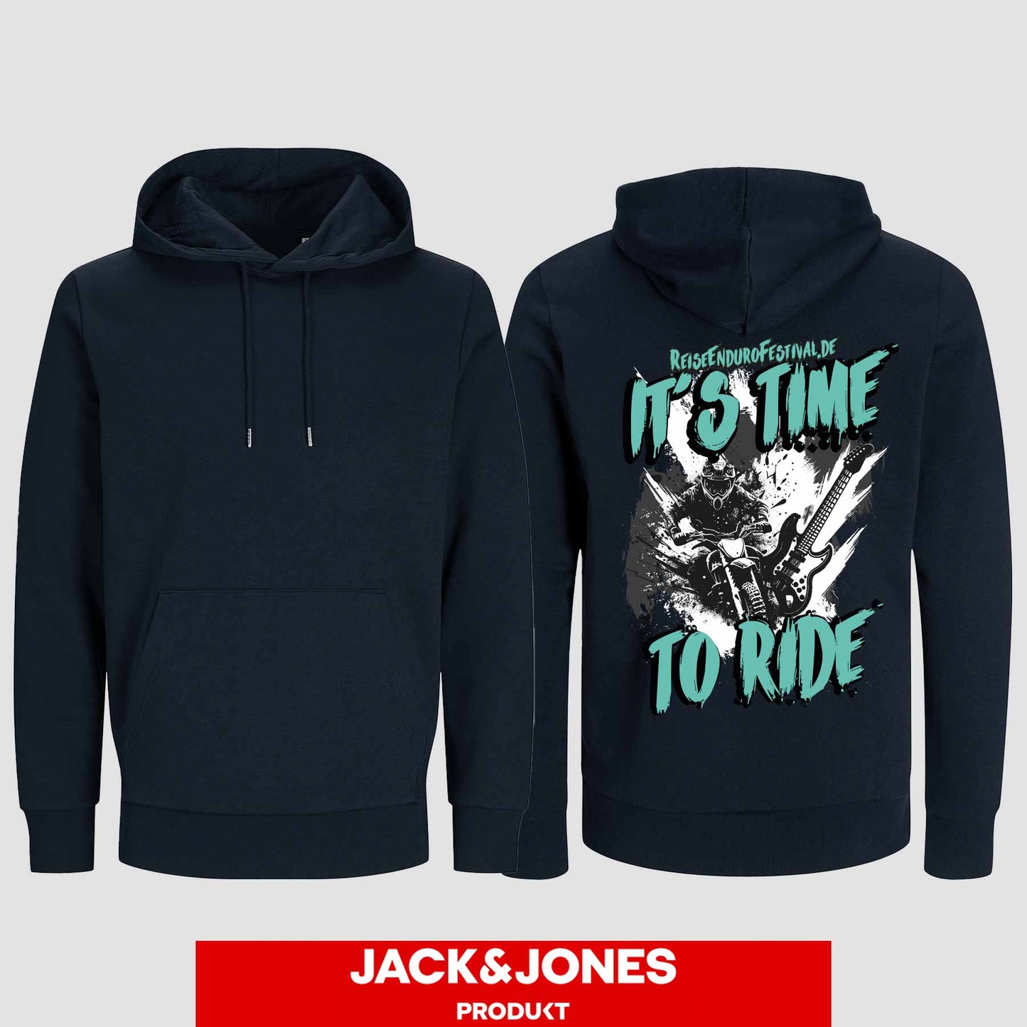 Hoodie by Jack&Jones Time to Ride
