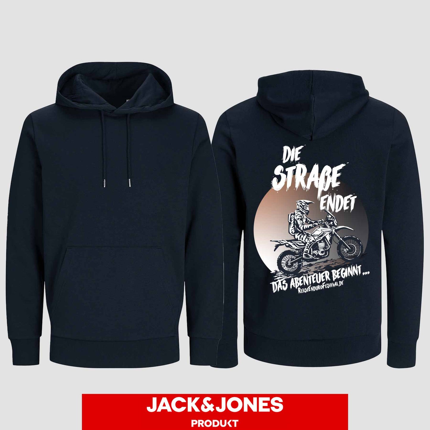 Hoodie by Jack&Jones Die Straße endet