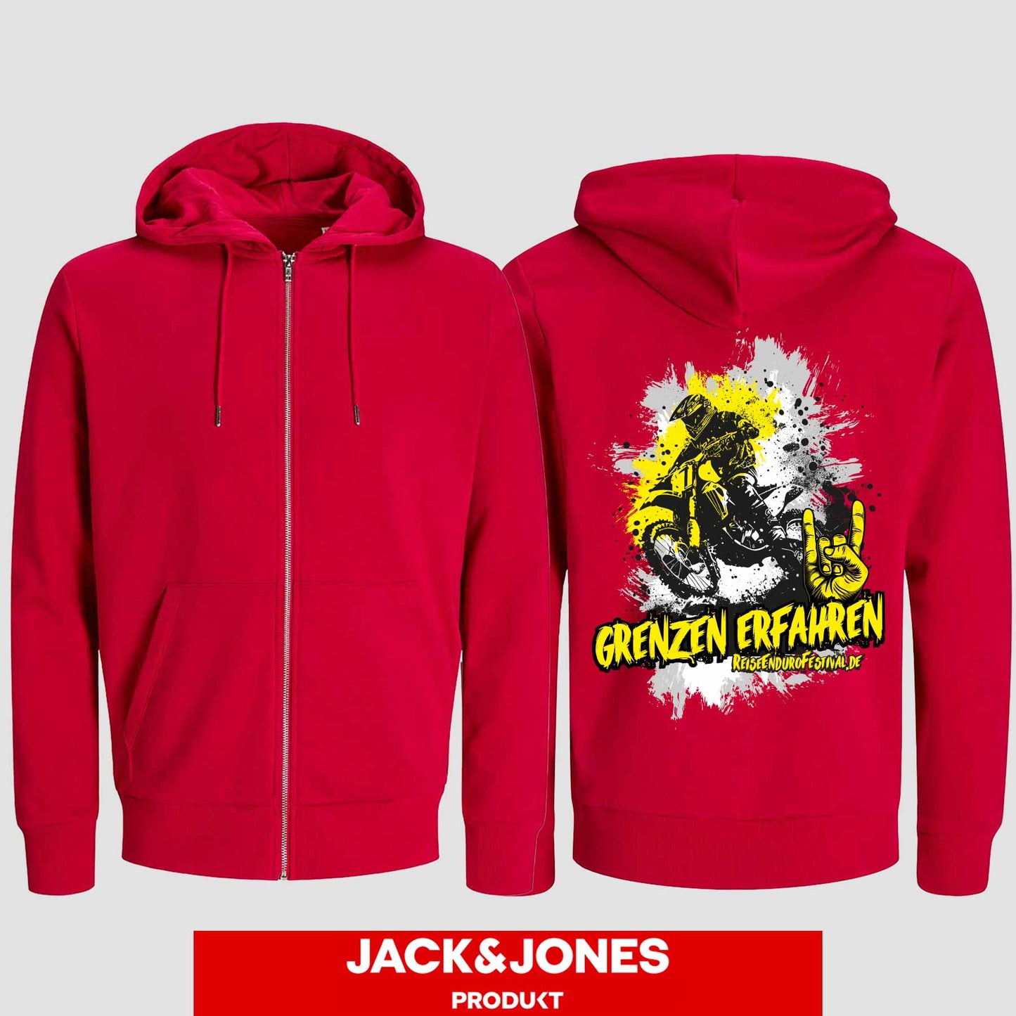 Sweatshirt Jacke by Jack&Jones Grenzen erfahren