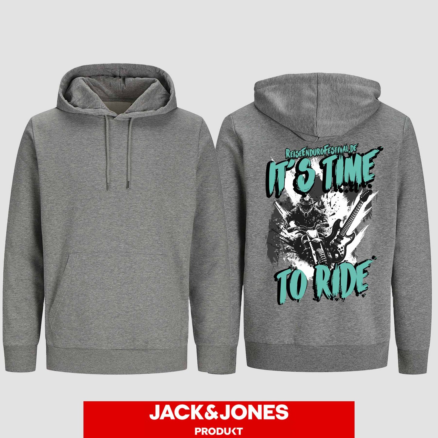 Hoodie by Jack&Jones Time to Ride