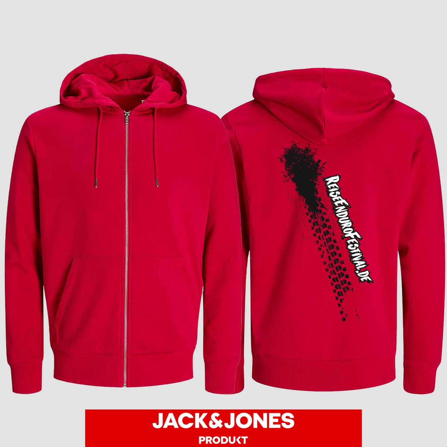 Sweatshirt Jacke by Jack&Jones Reiseendurofestival