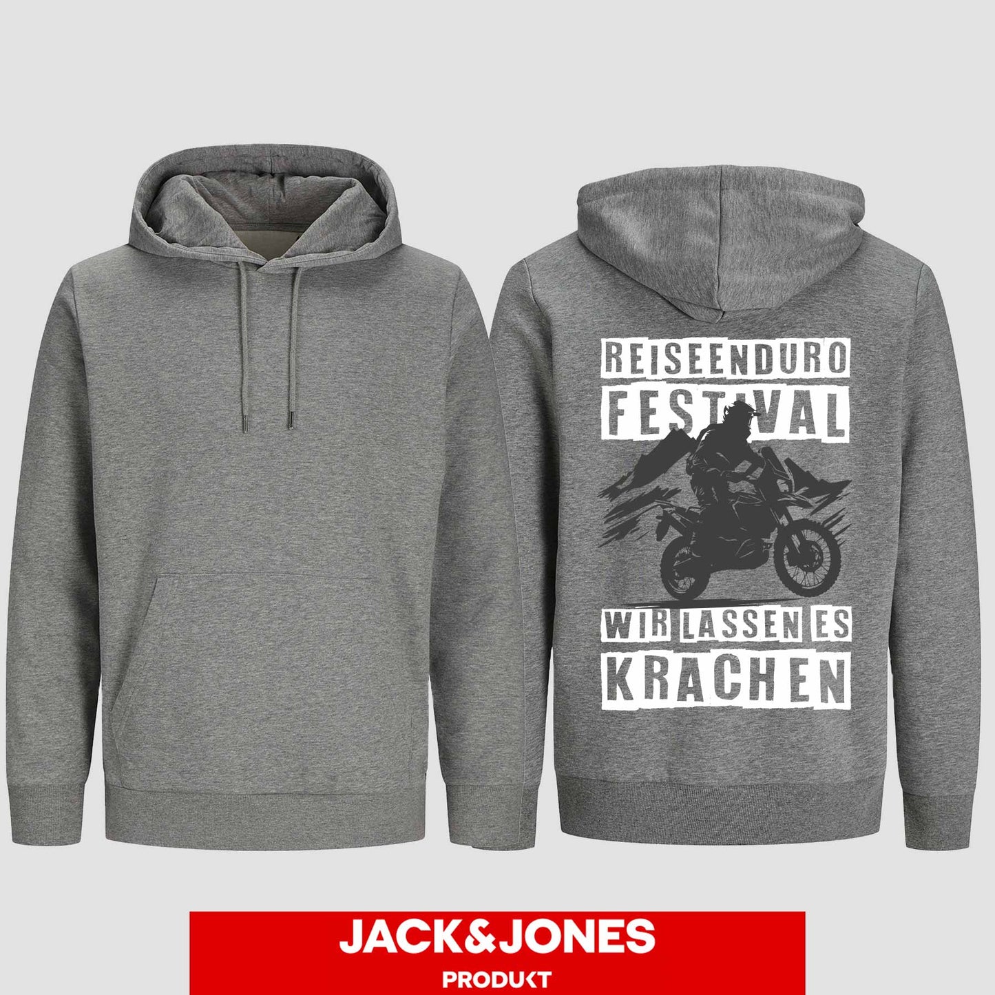 Hoodie by Jack&Jones Wir lassen es krachen