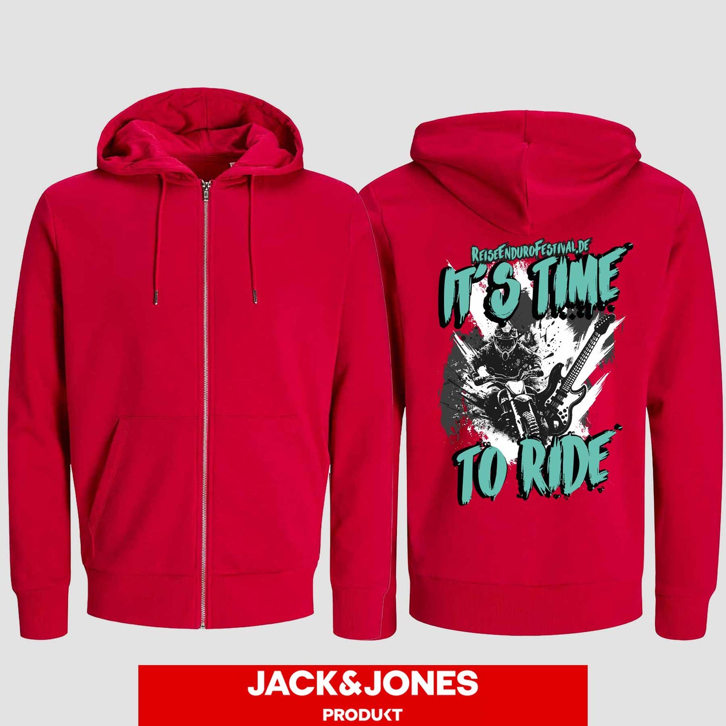 Sweatshirt Jacke by Jack&Jones Time to Ride