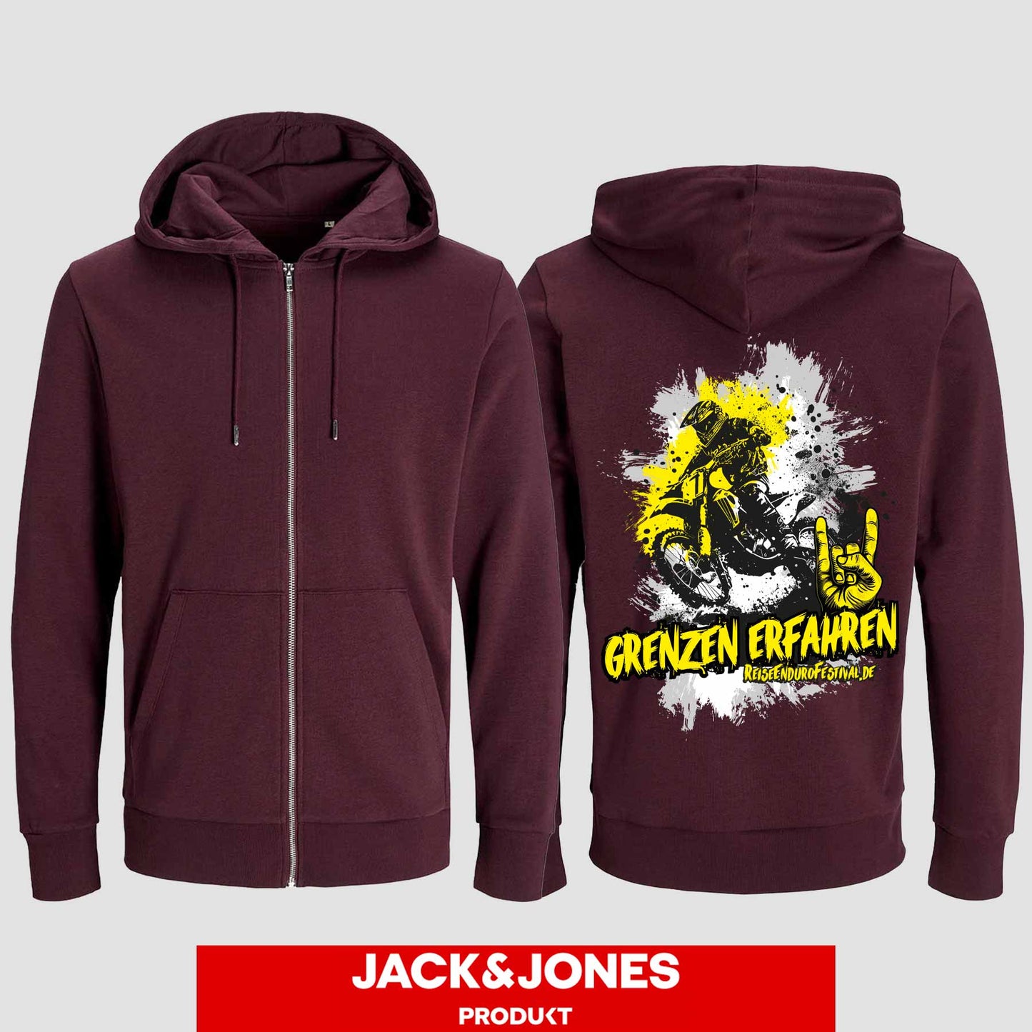 Sweatshirt Jacke by Jack&Jones Grenzen erfahren