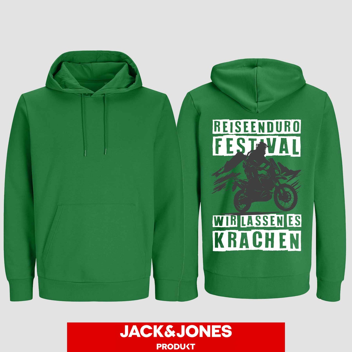 Hoodie by Jack&Jones Wir lassen es krachen