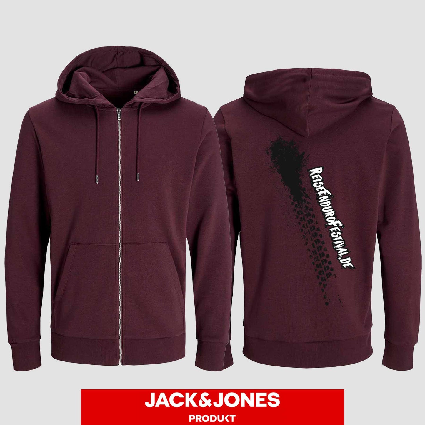 Sweatshirt Jacke by Jack&Jones Reiseendurofestival