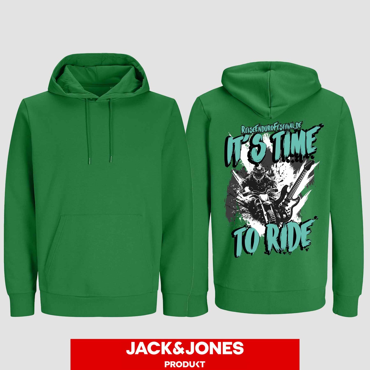 Hoodie by Jack&Jones Time to Ride