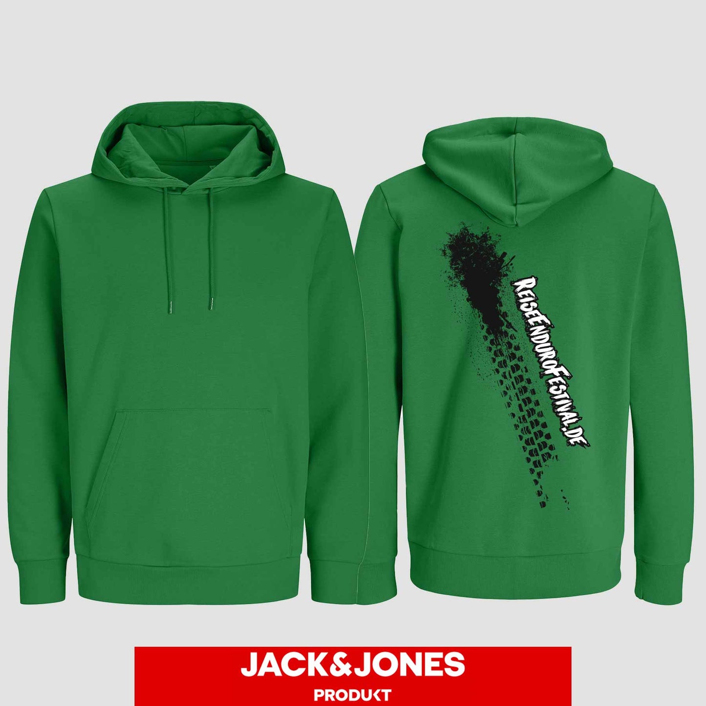 Hoodie by Jack&Jones Reiseendurofestival