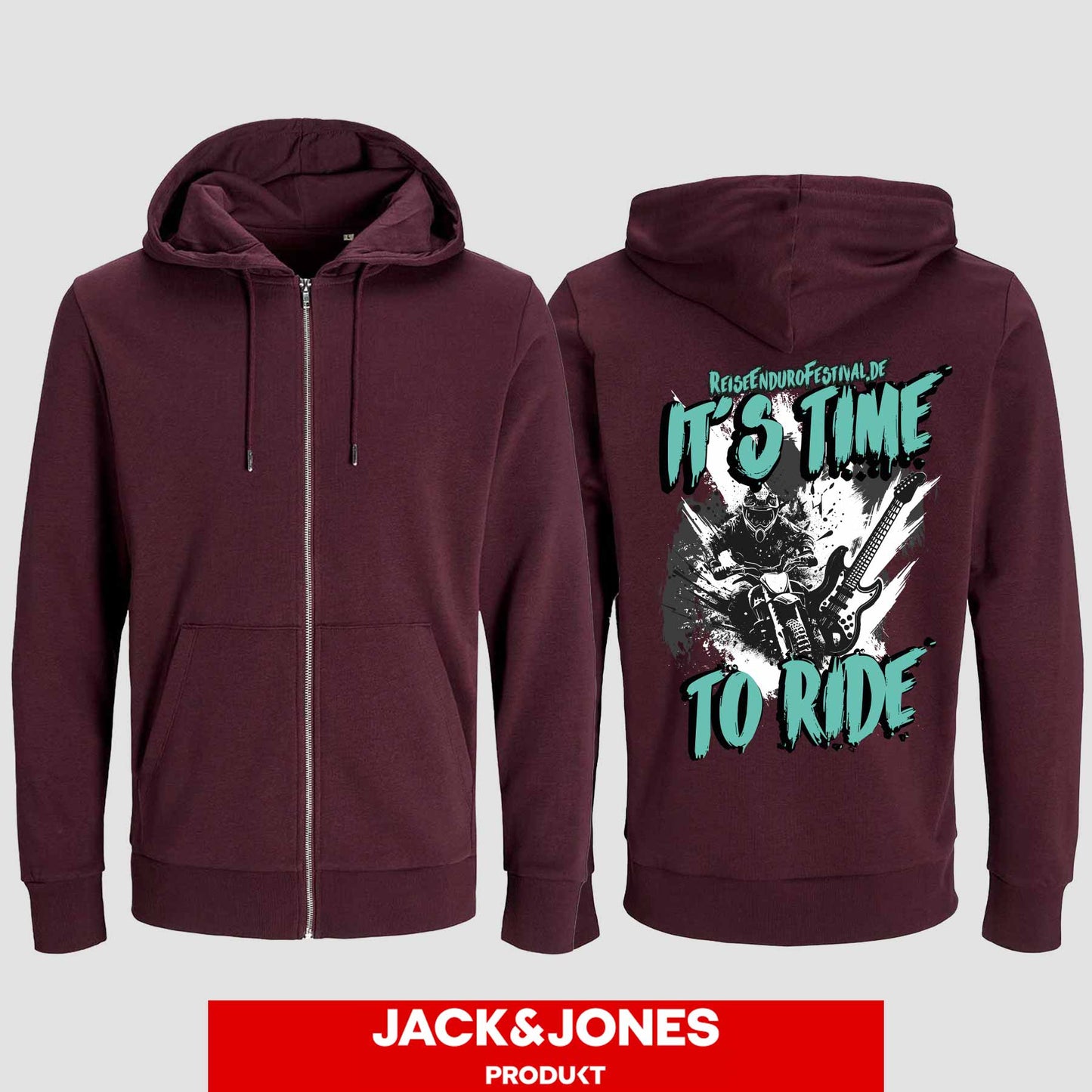 Sweatshirt Jacke by Jack&Jones Time to Ride