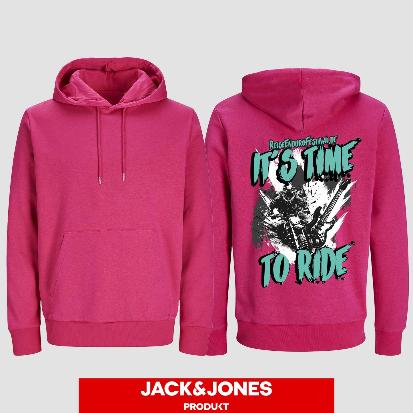 Hoodie by Jack&Jones Time to Ride