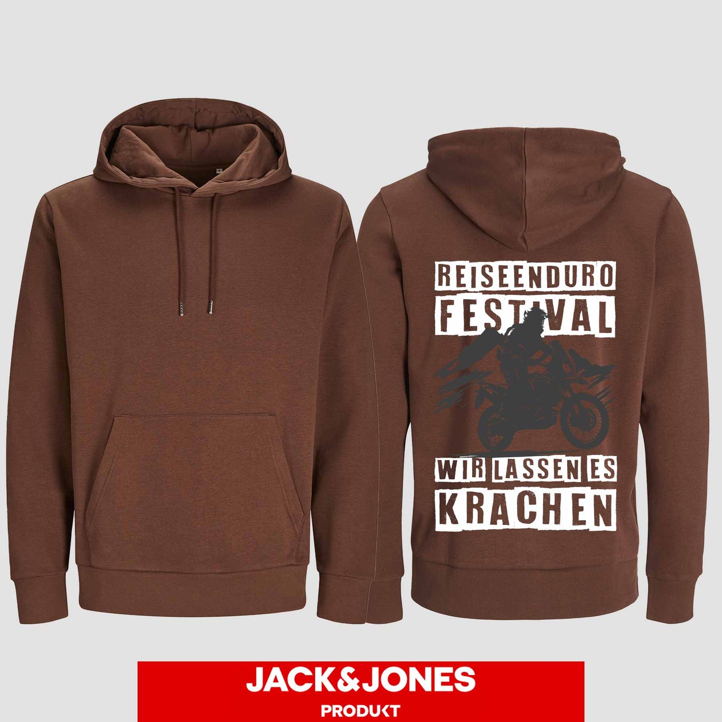 Hoodie by Jack&Jones Wir lassen es krachen