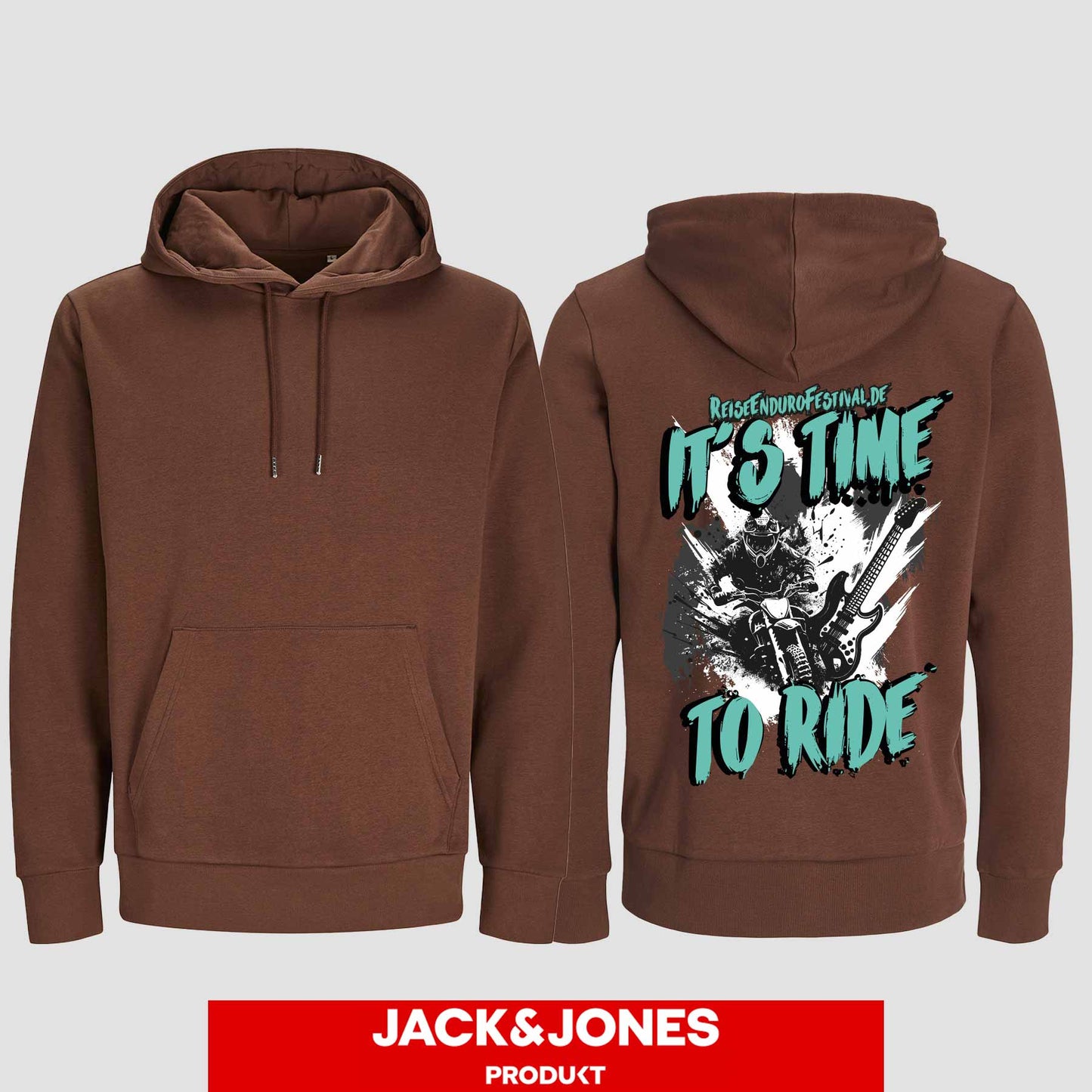 Hoodie by Jack&Jones Time to Ride
