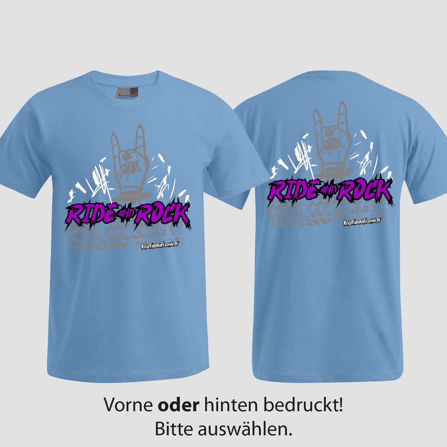 Ride and Rock | T-Shirt | Reiseendurofesival