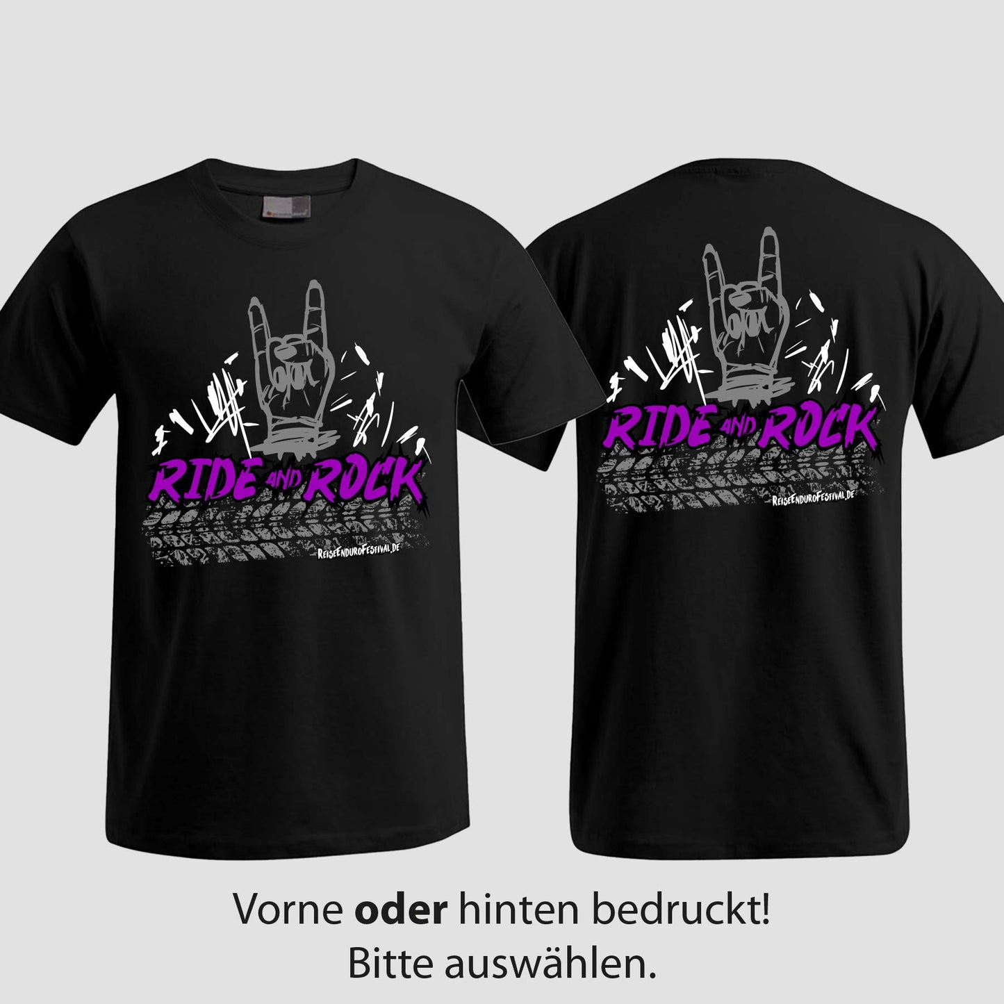 Ride and Rock | T-Shirt | Reiseendurofesival