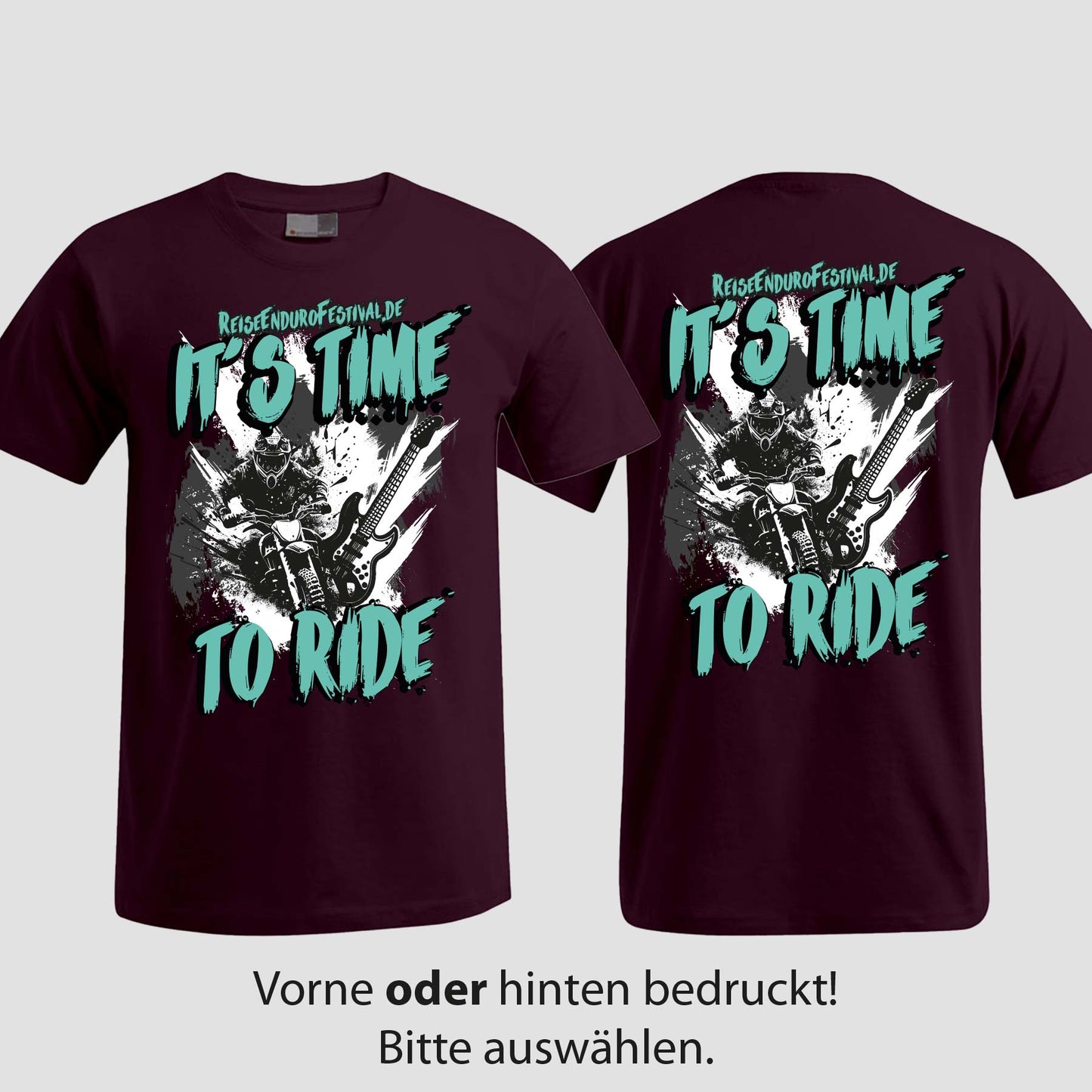 Time to Ride | T-Shirt | Reiseendurofesival