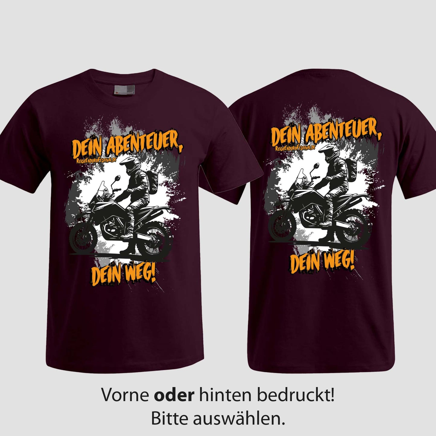 Dein Abenteuer | T-Shirt | Reiseendurofesival
