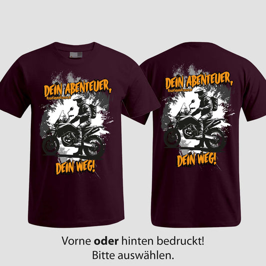 Dein Abenteuer | T-Shirt | Reiseendurofesival